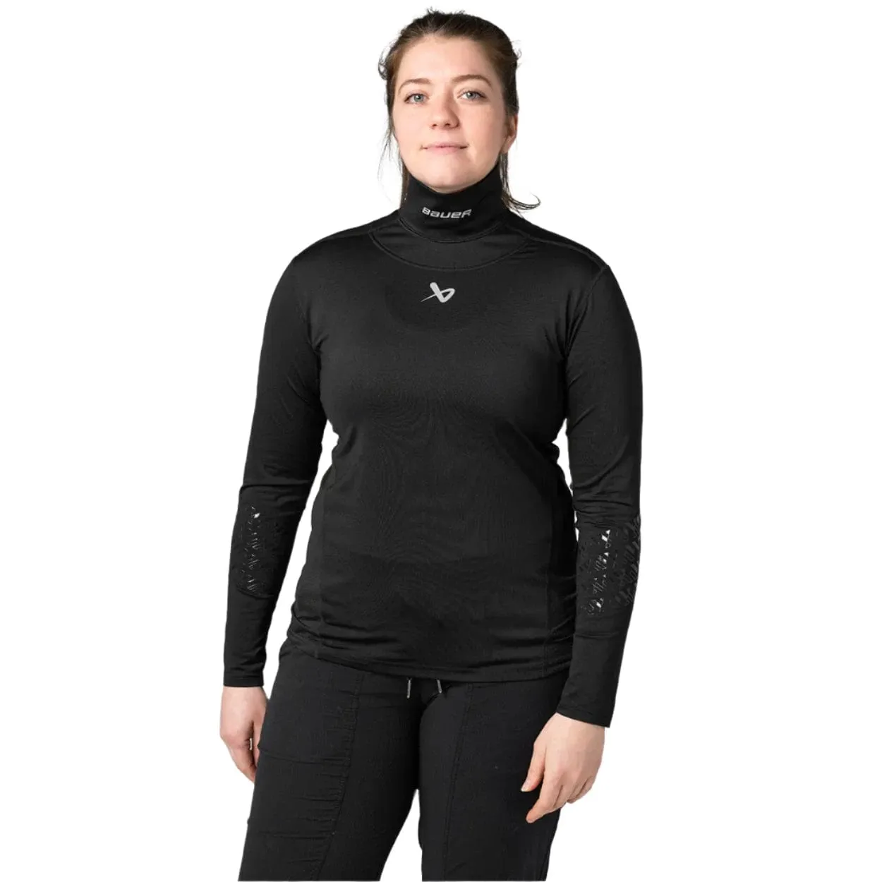 Bauer Pro NeckProtect Longsleeve Womens Neck Guard Shirt