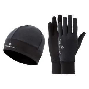 Beanie And Glove Set - Black