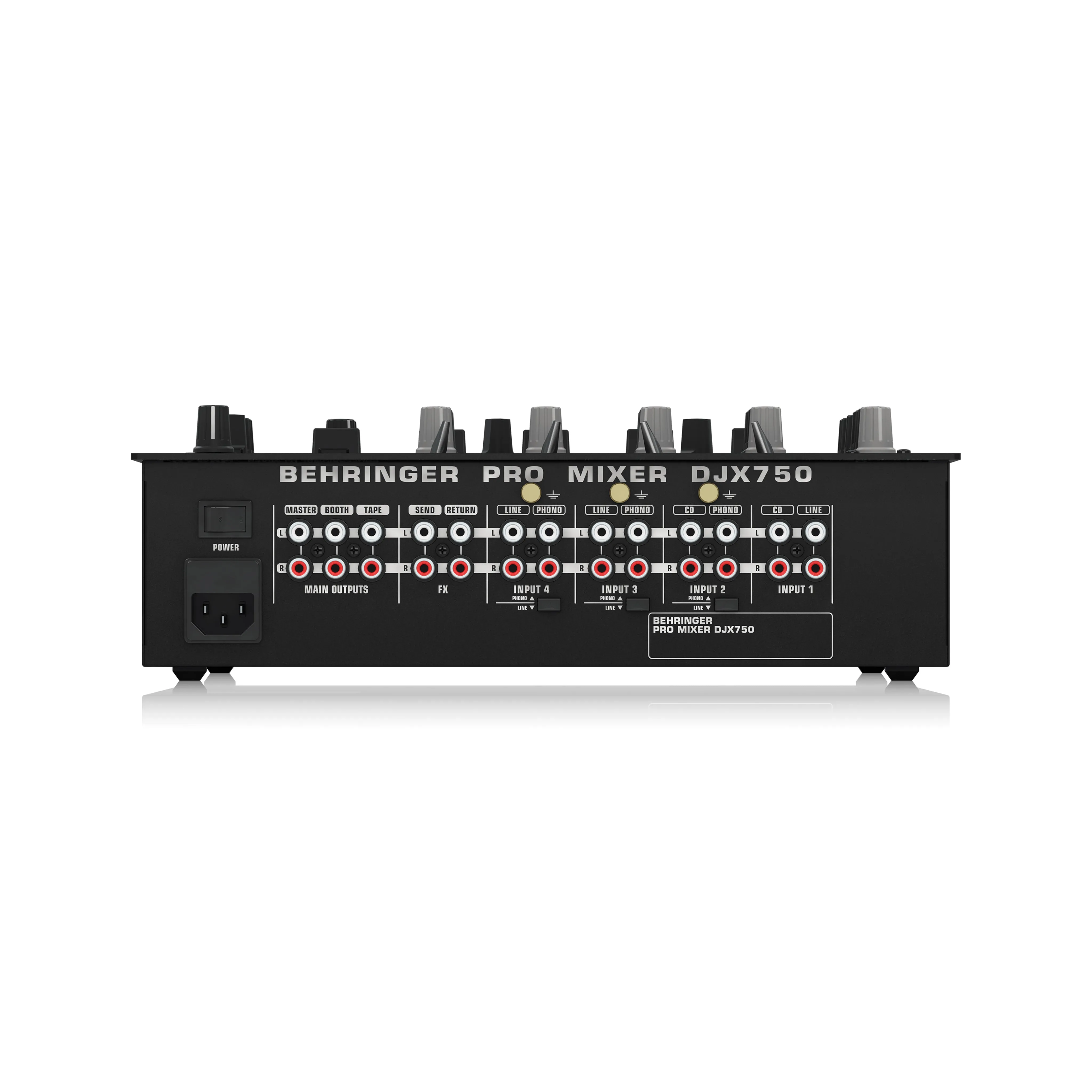 Behringer Pro Mixer DJX750 4-channel DJ Mixer