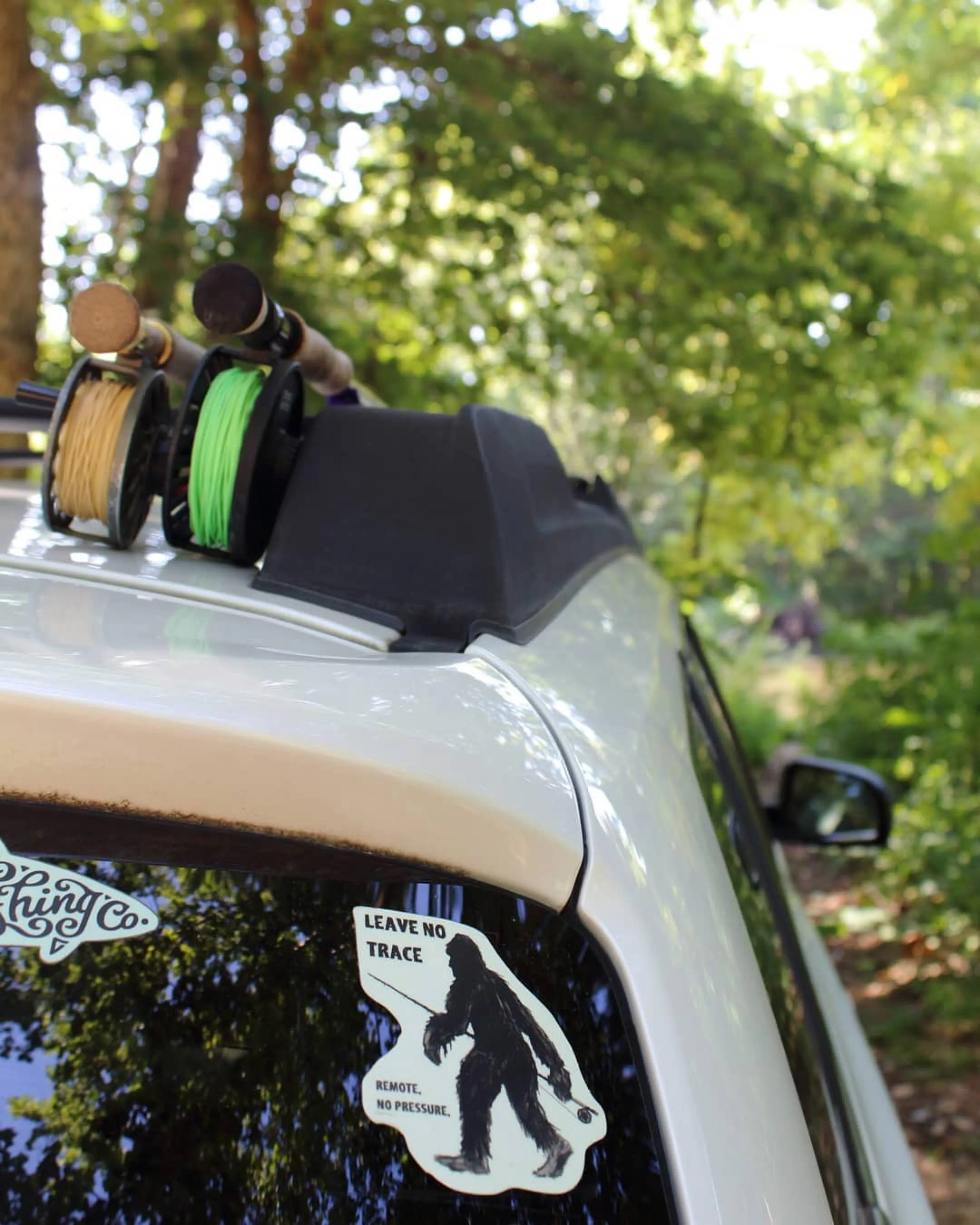 Bigfoot Leave No Trace Decal