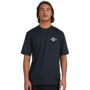 BILLABONG DIAMOND SHORELINE LOOSE FIT SS BLACK HEATHER