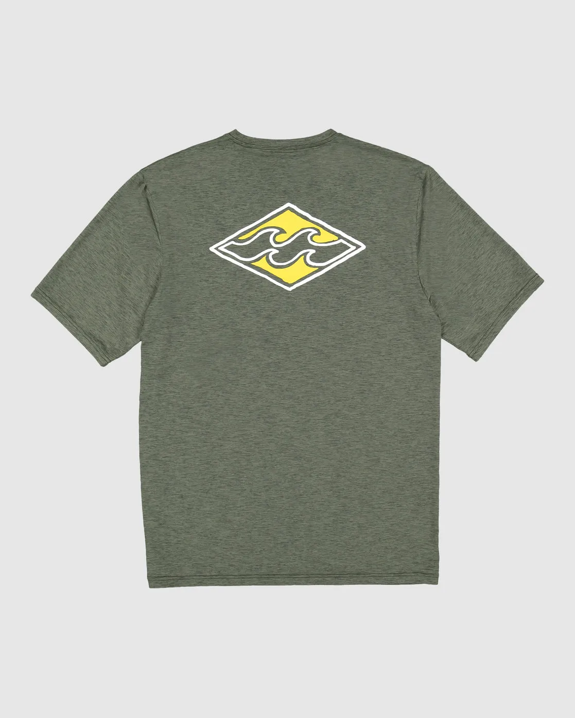 BILLABONG DIAMOND SHORELINE LOOSE FIT SS MILITARY HEATHER