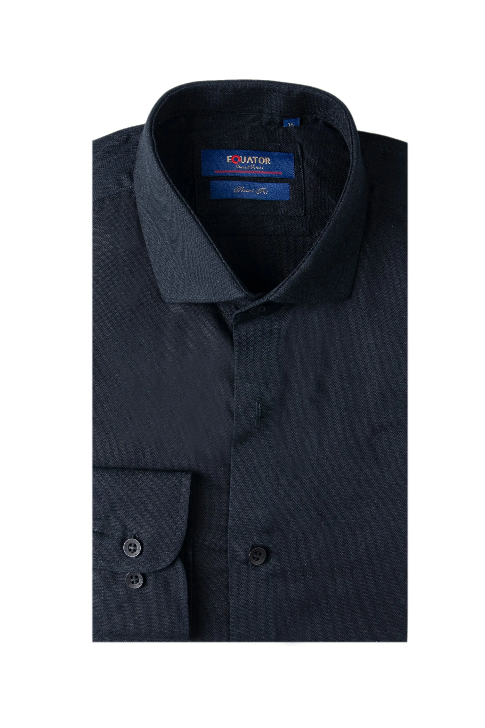 Black Shirt-Smart Fit