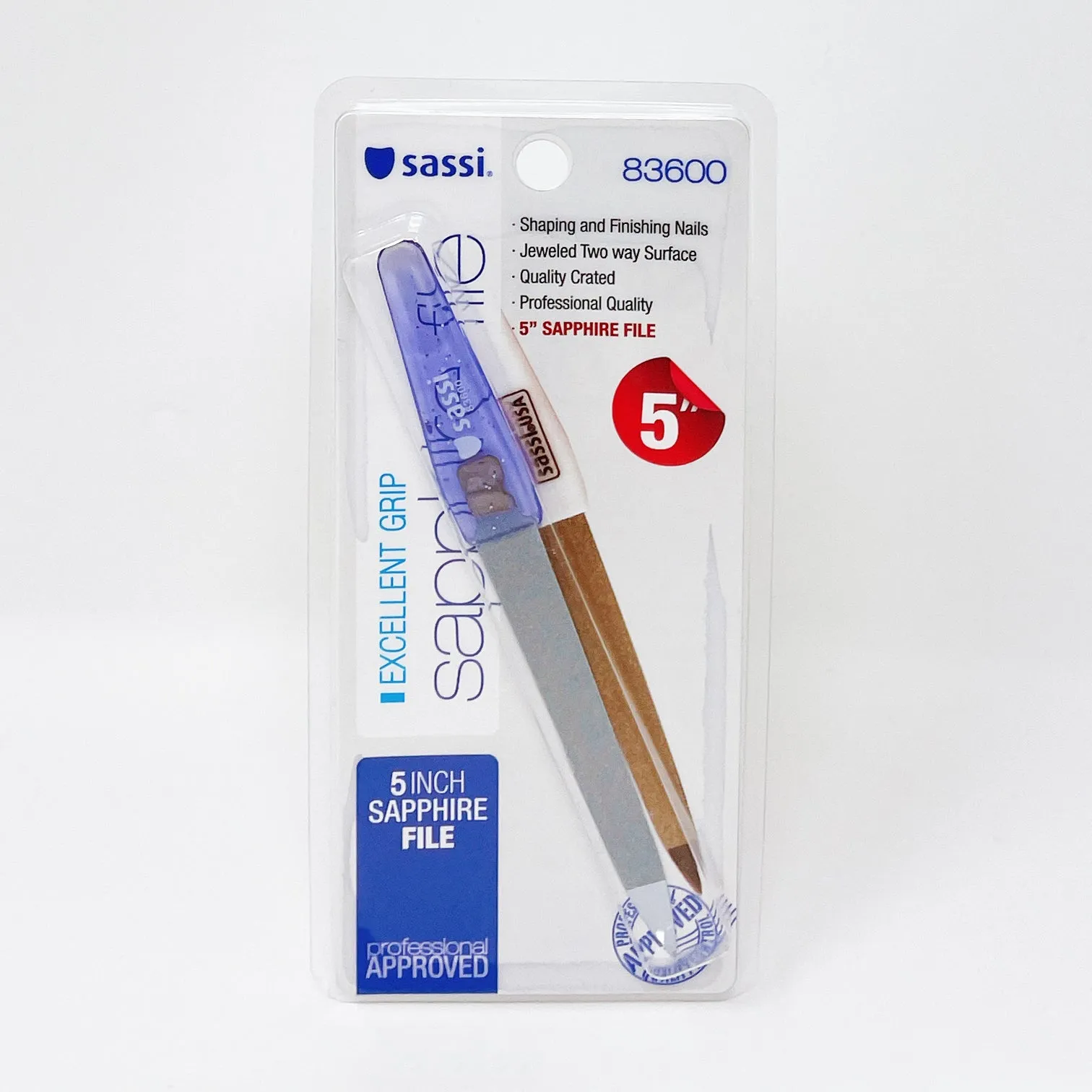 [BLISTER ITEM] 5" Sapphire File