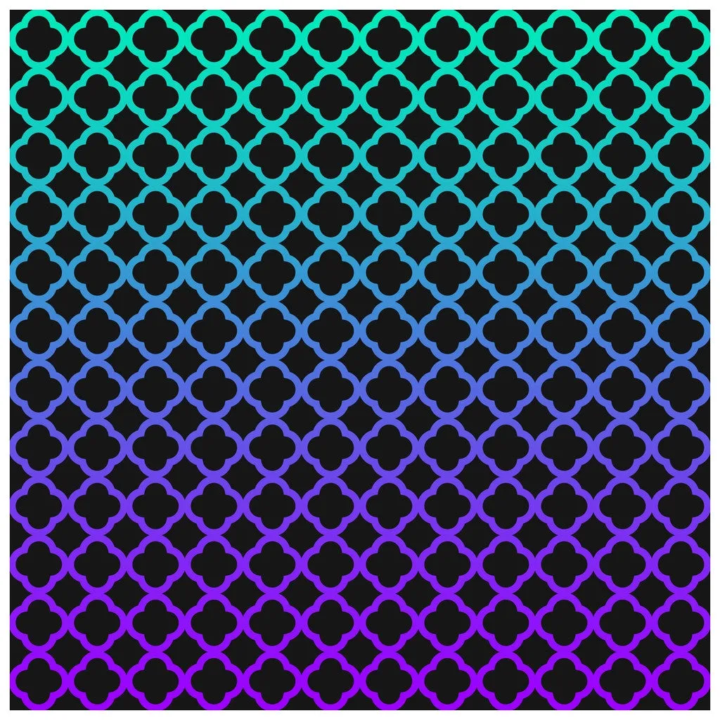 Blue and Purple Dark Ombre Adhesive Adhesive Vinyl Sheet
