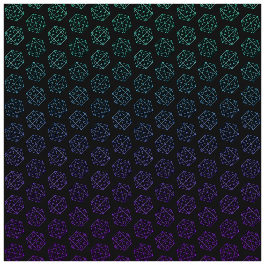 Blue and Purple Dark Ombre Adhesive Adhesive Vinyl Sheet