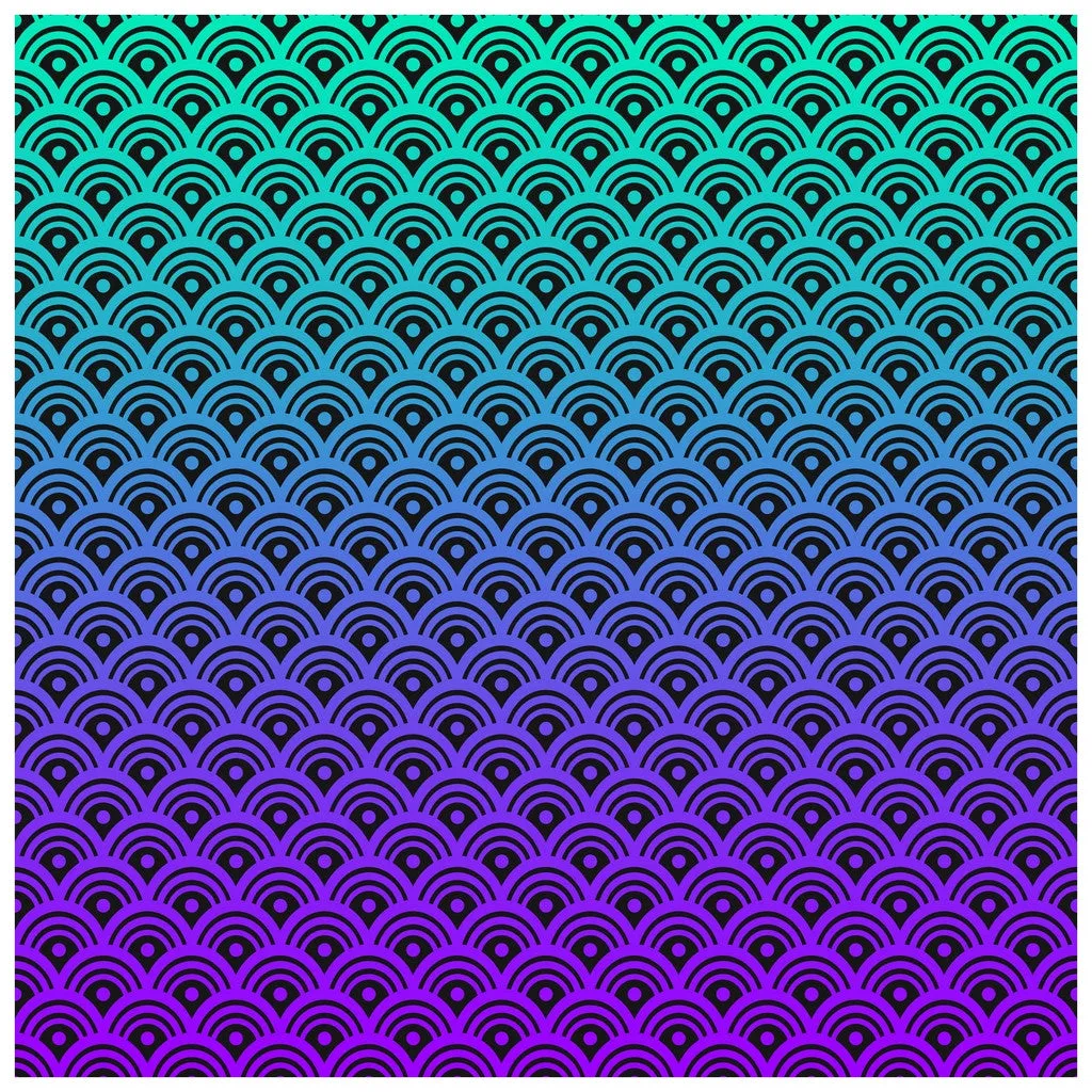 Blue and Purple Dark Ombre Adhesive Adhesive Vinyl Sheet