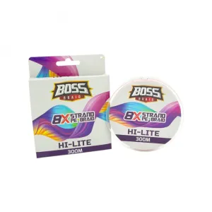 Boss Braid Hi-Lite Multi Colour 8X 300m