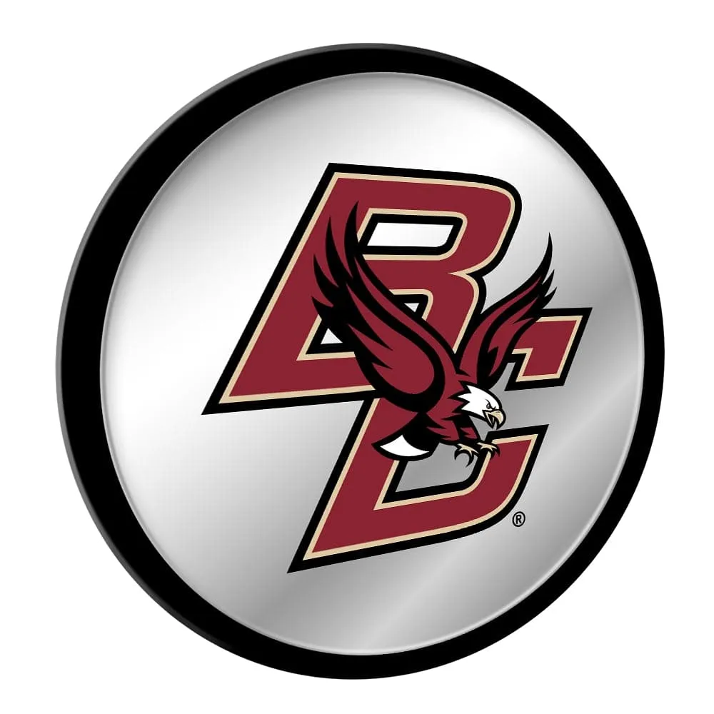 Boston College Eagles: Modern Disc Mirrored Wall Sign