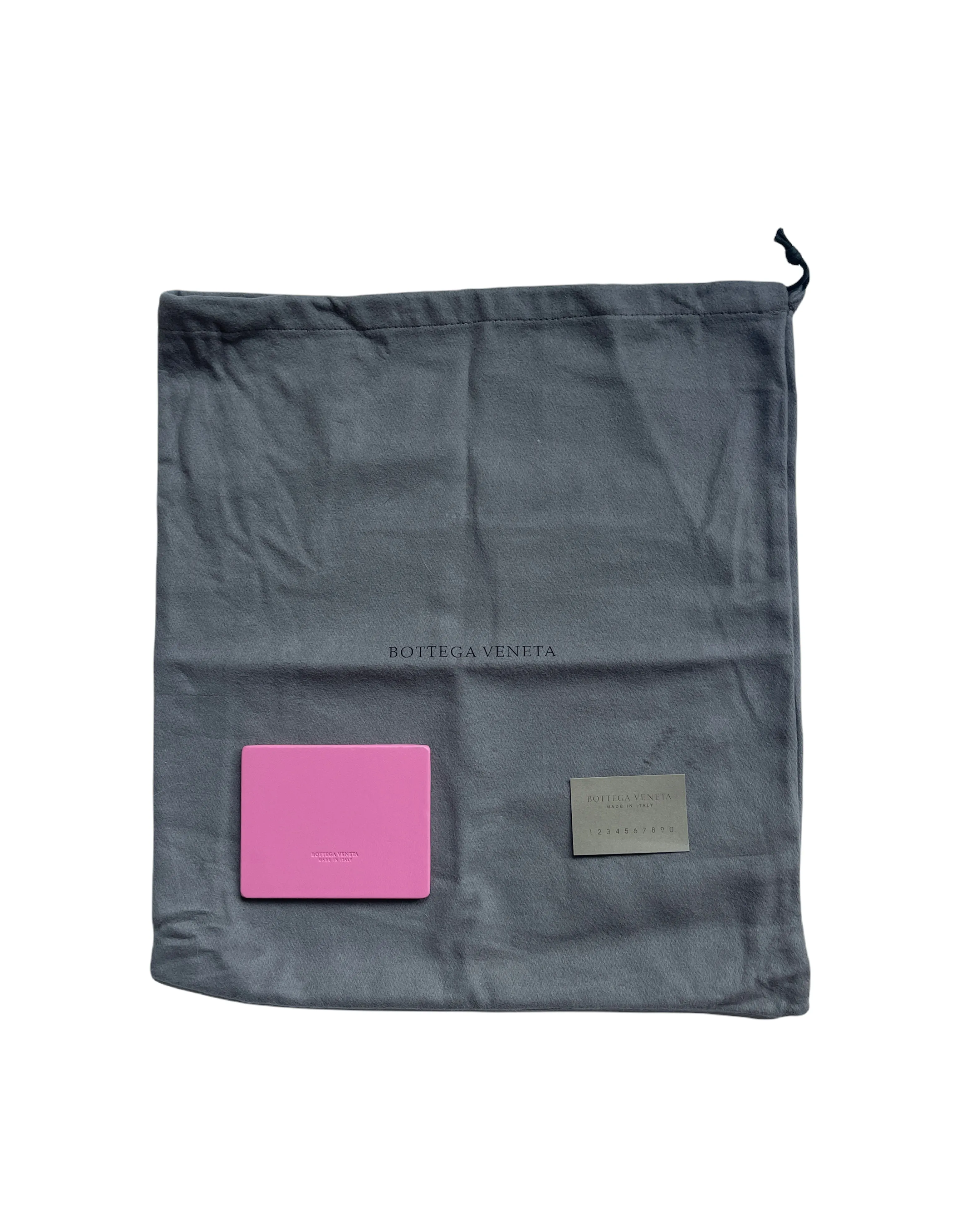 Bottega Veneta Pink Nappa Intrecciato Nodini Crossbody Bag