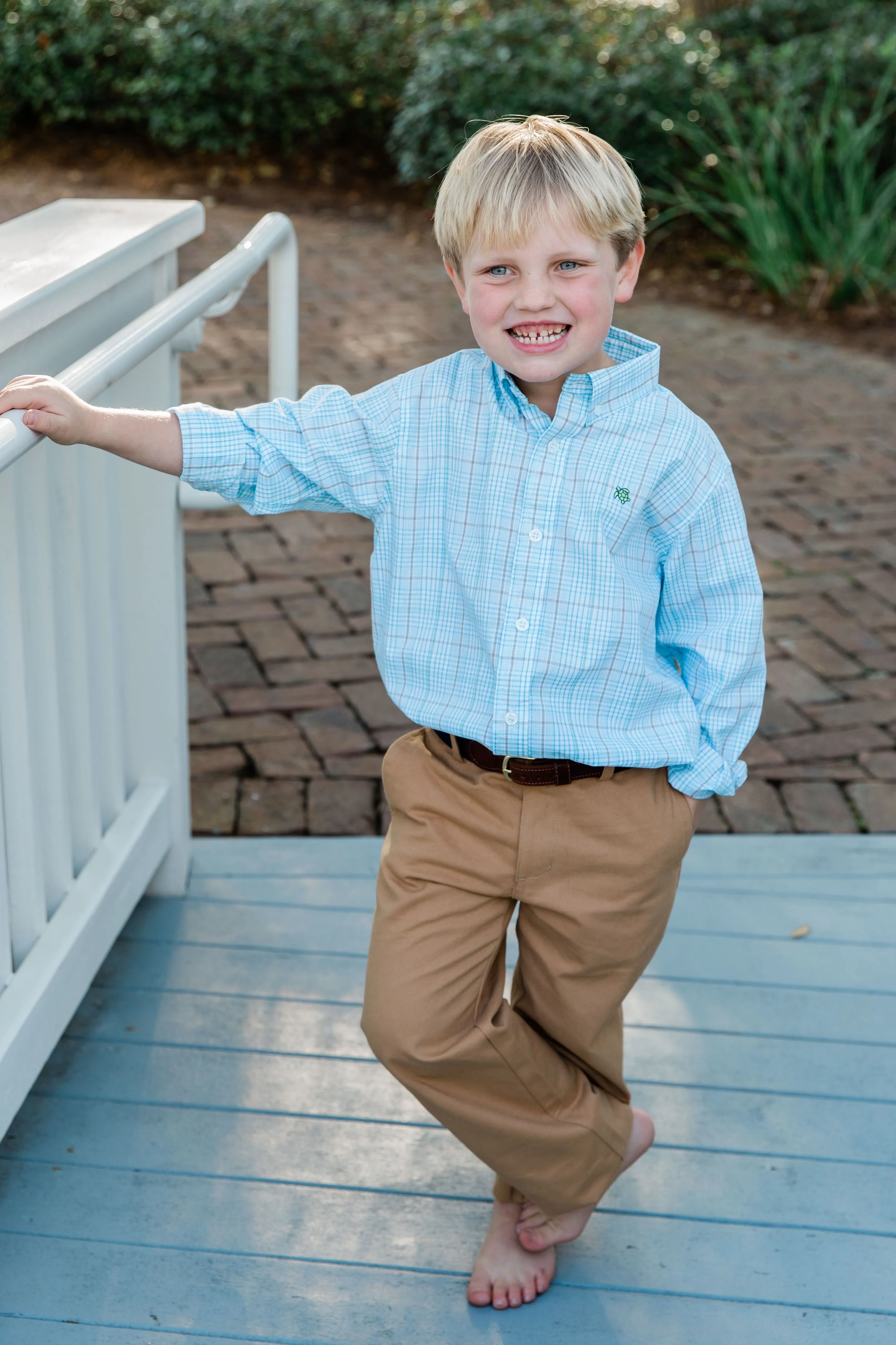 BOYS CHAMP PANT - CINNAMON TWILL
