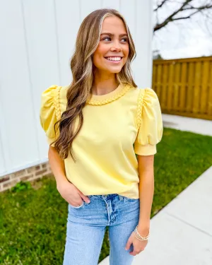 Braided Detail Top