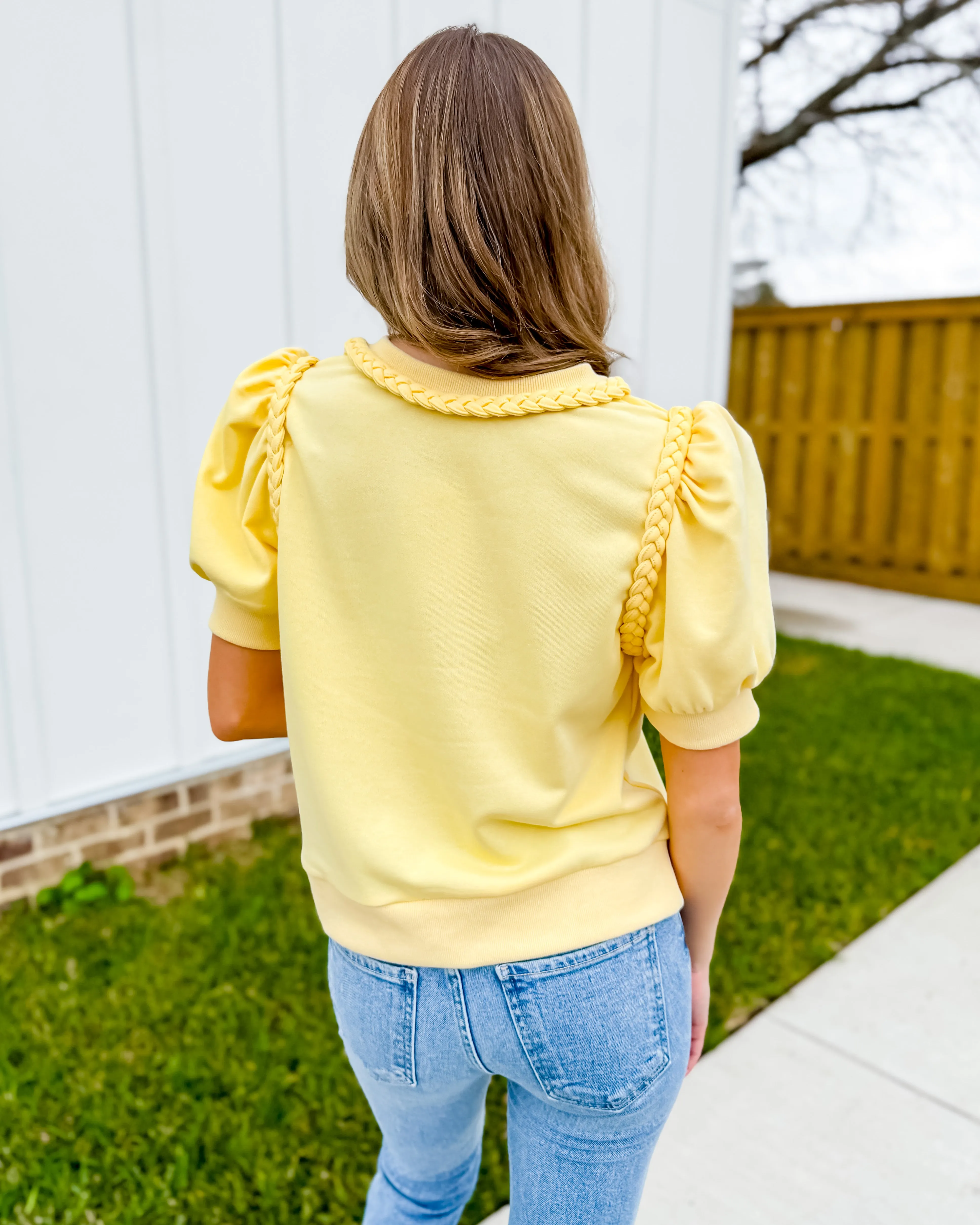 Braided Detail Top