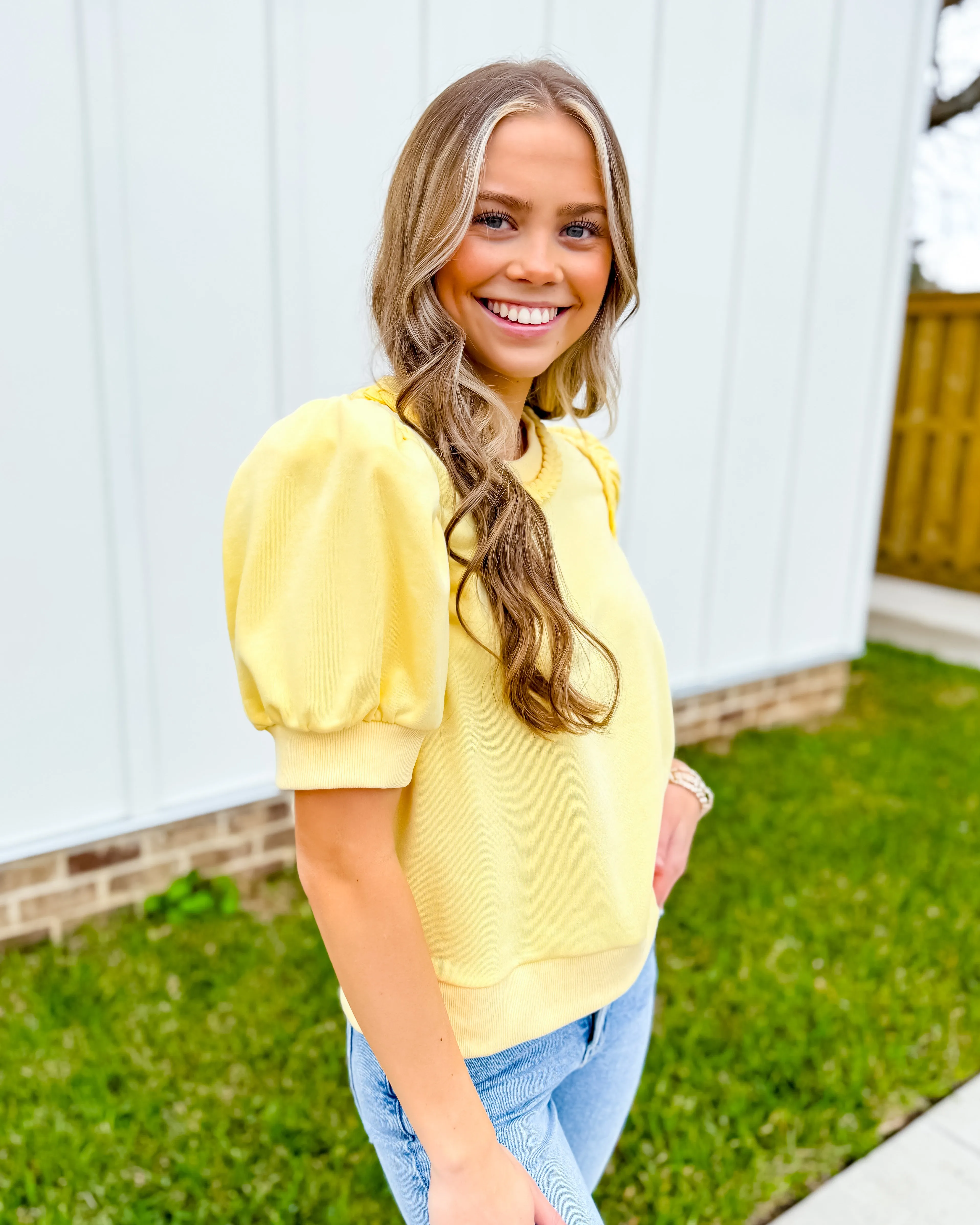 Braided Detail Top
