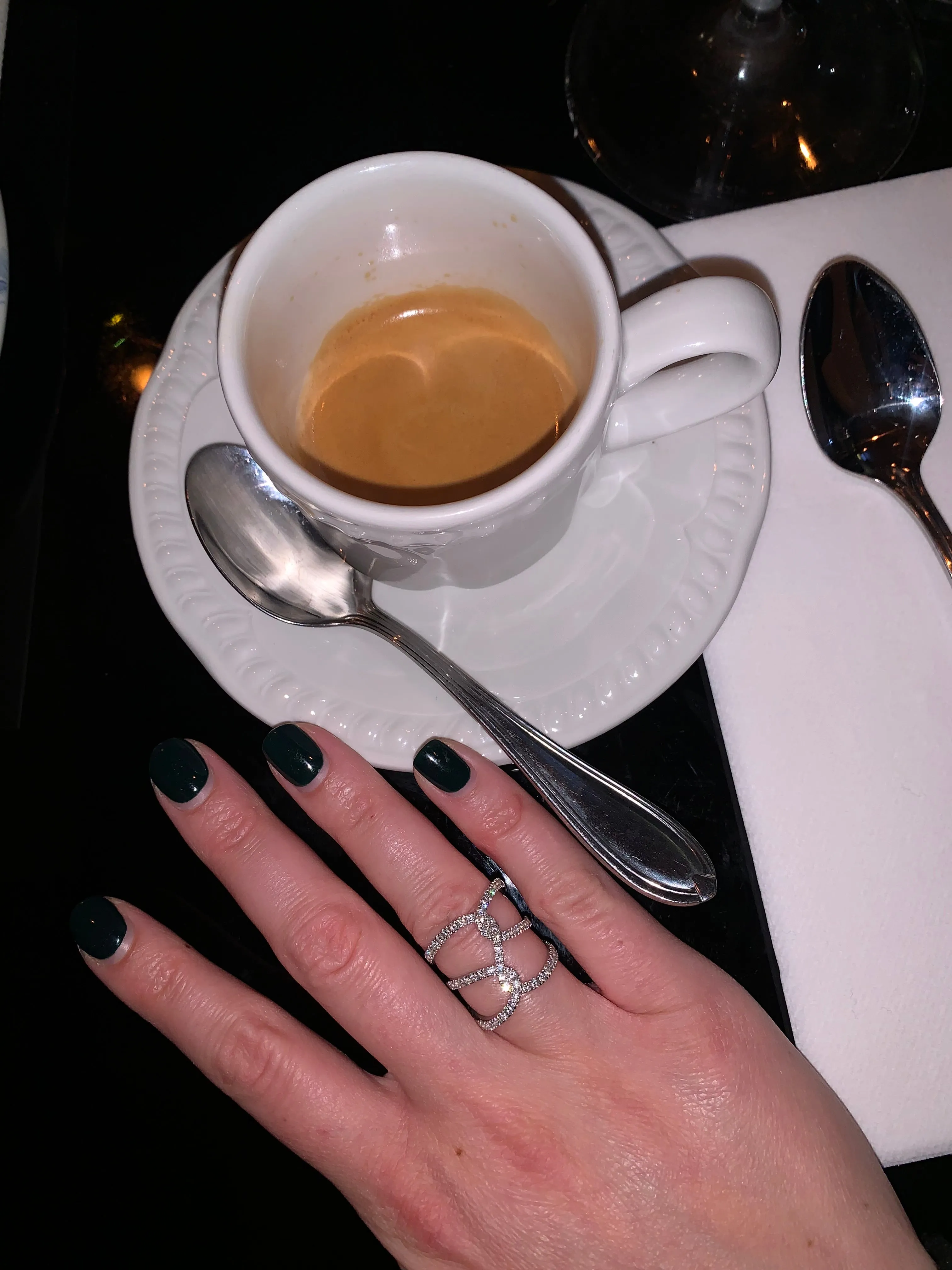 Braided Diamond Ring