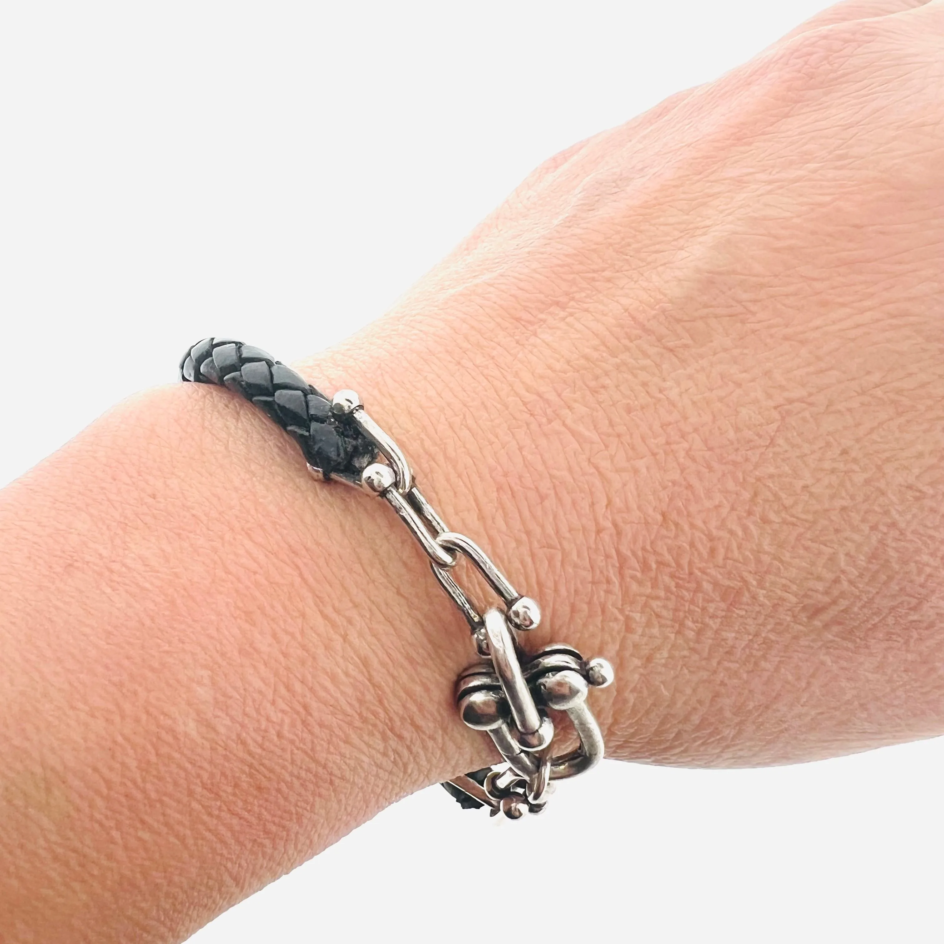 Braided Leather Bracelet