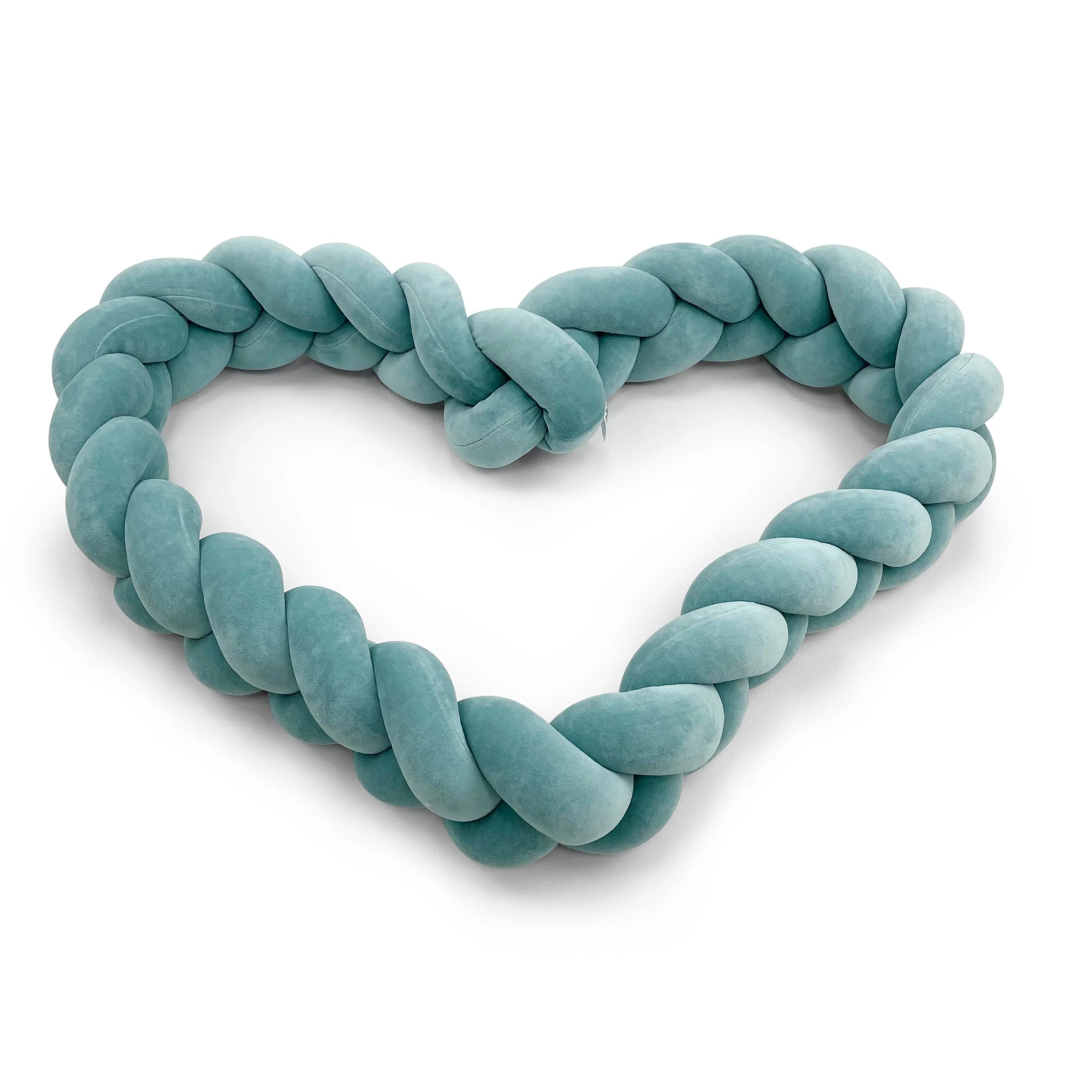 Braided Protective Velour Bumper Mint