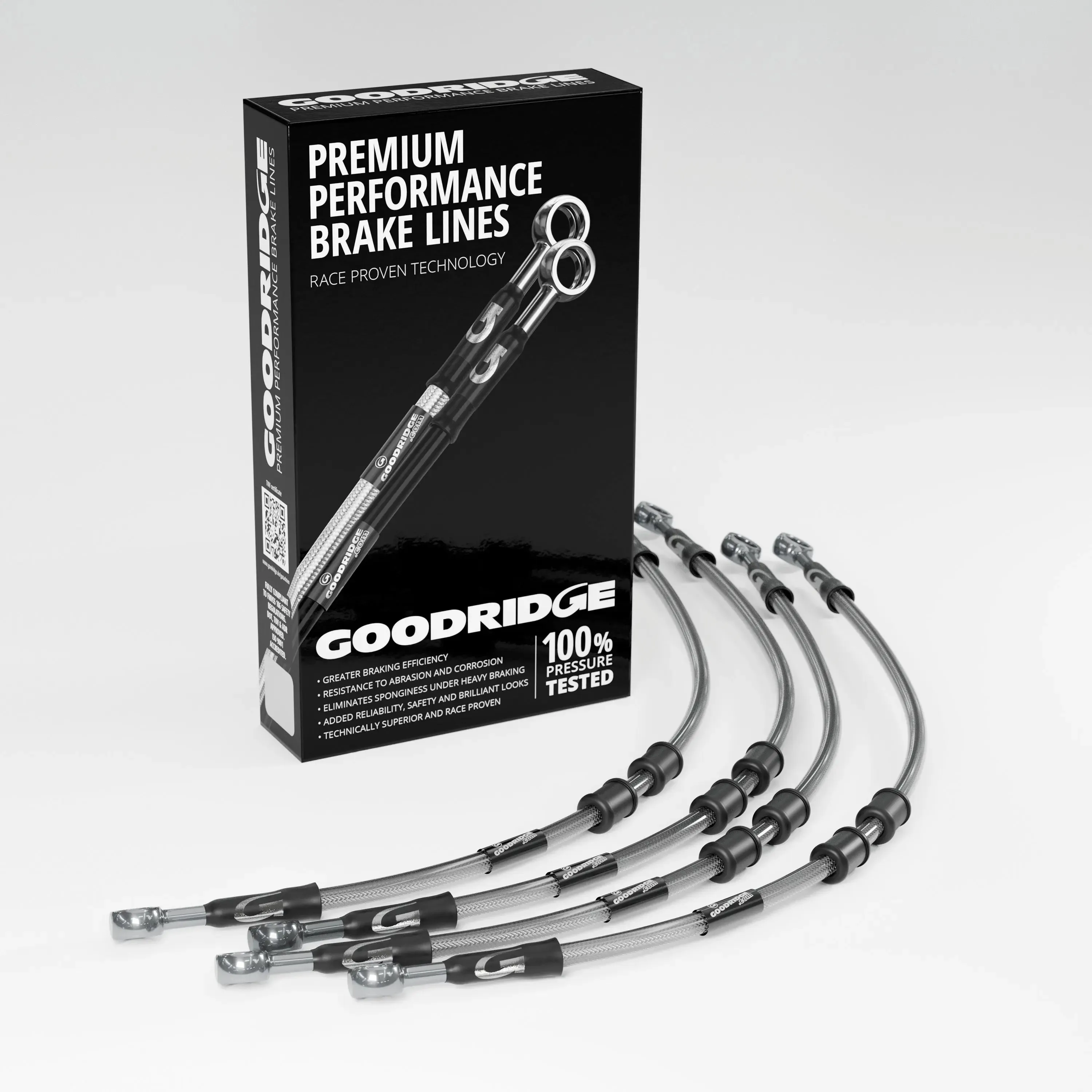 BRAKE HOSE KIT FOR BMW R1150GS ABS 99-11/01 (models with Brembo calipers)