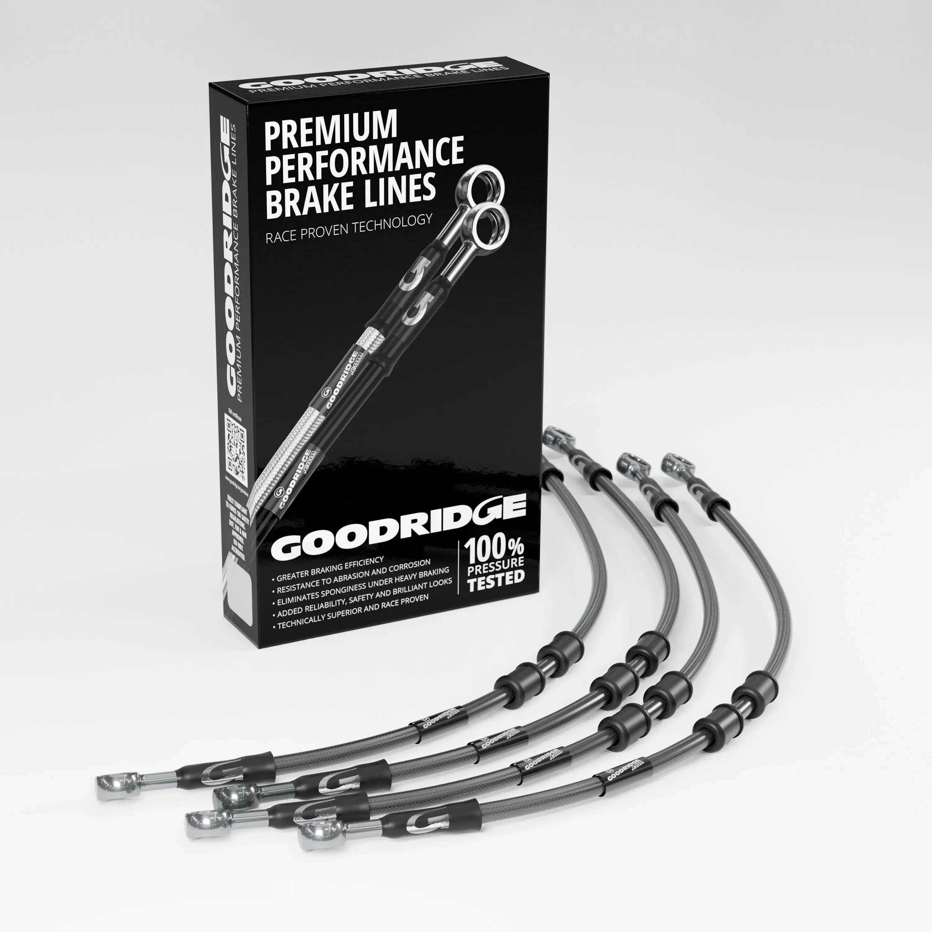 BRAKE HOSE KIT FOR BMW R1150GS ABS 99-11/01 (models with Brembo calipers)