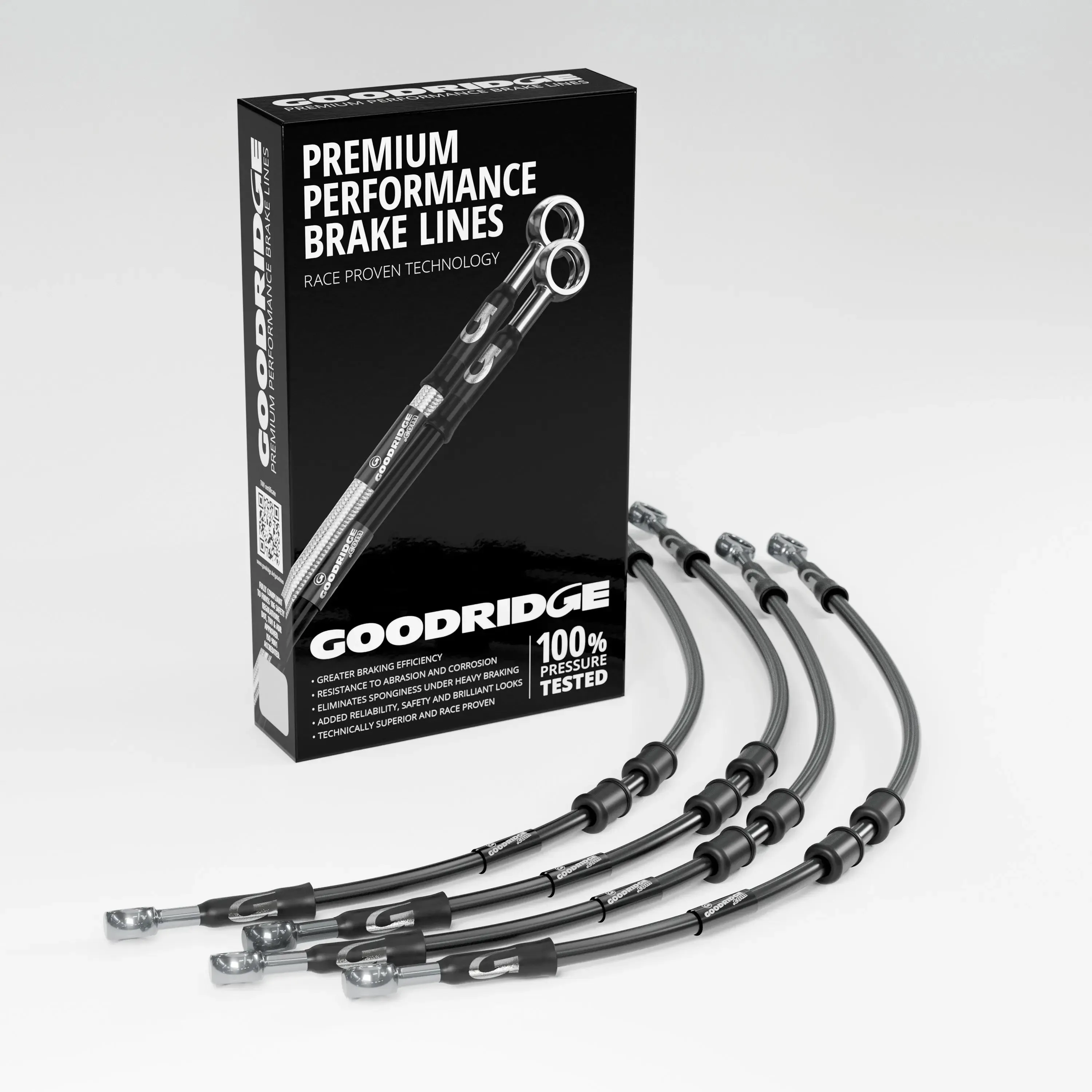 BRAKE HOSE KIT FOR BMW R1150GS ABS 99-11/01 (models with Brembo calipers)