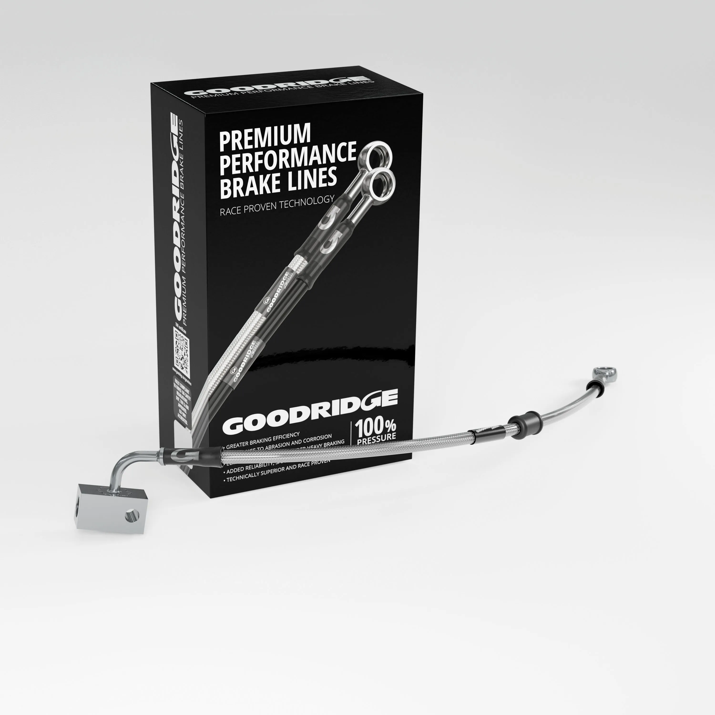 BRAKE HOSE KIT FOR HONDA MSX125 GROM ABS 17-20