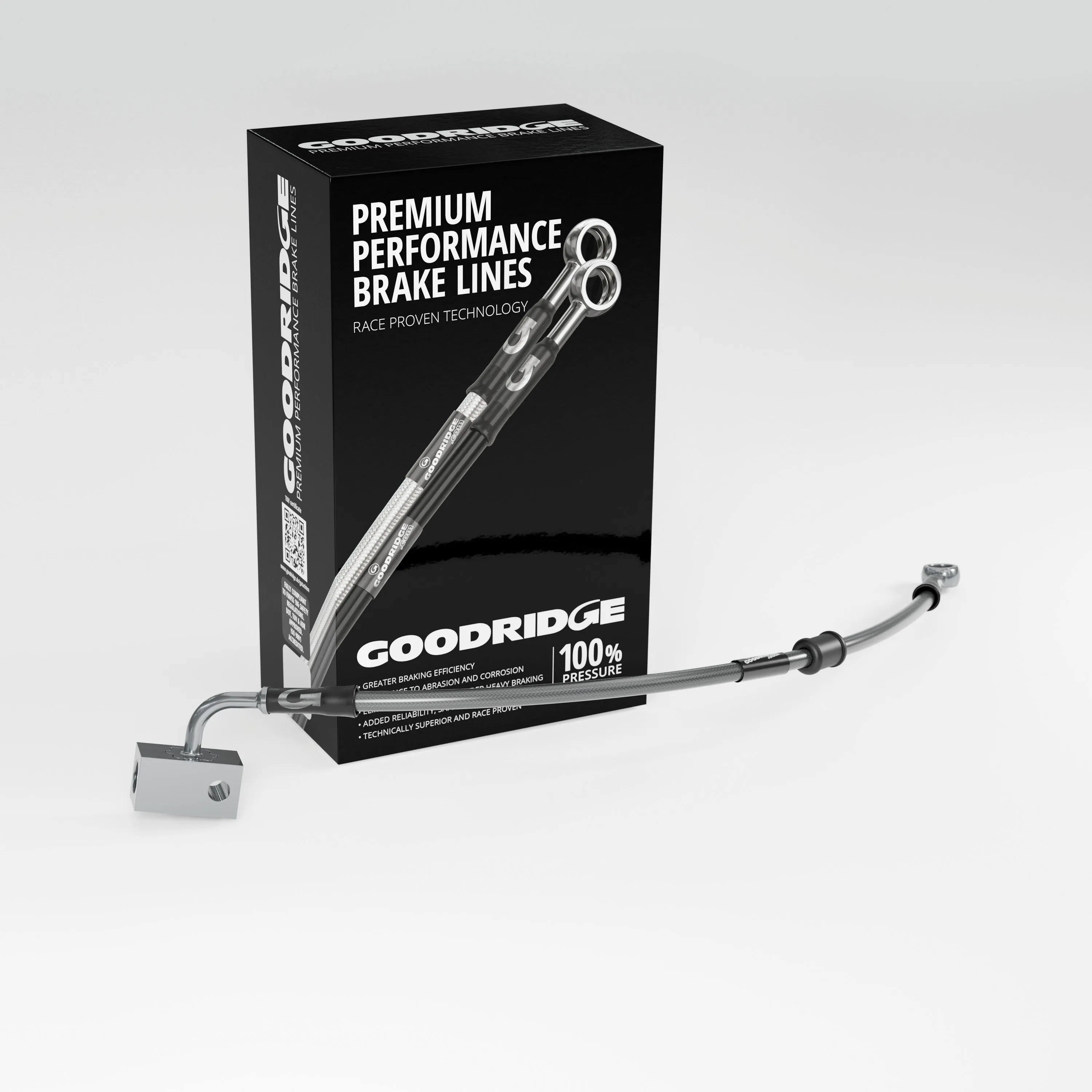 BRAKE HOSE KIT FOR HONDA MSX125 GROM ABS 17-20