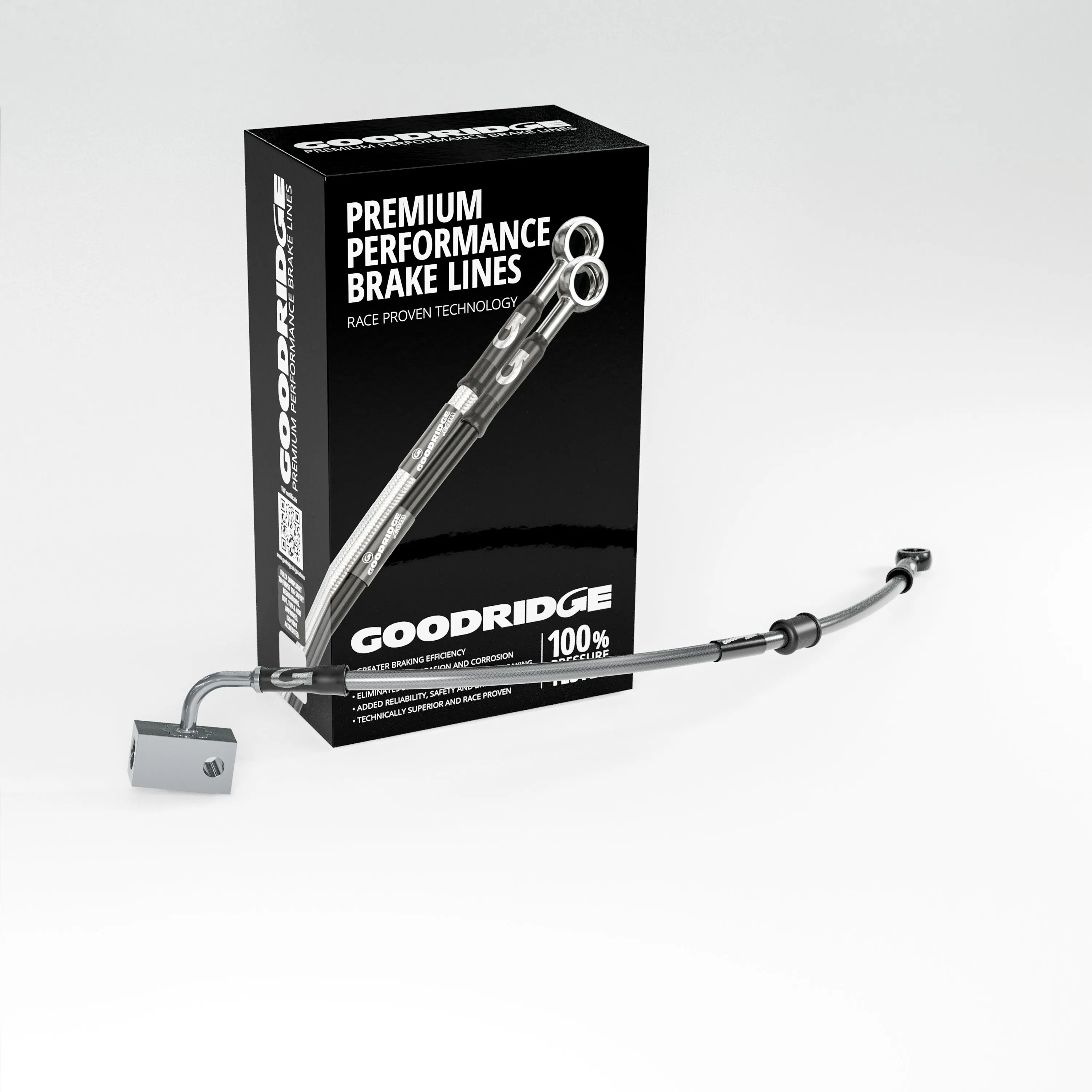 BRAKE HOSE KIT FOR HONDA MSX125 GROM ABS 17-20