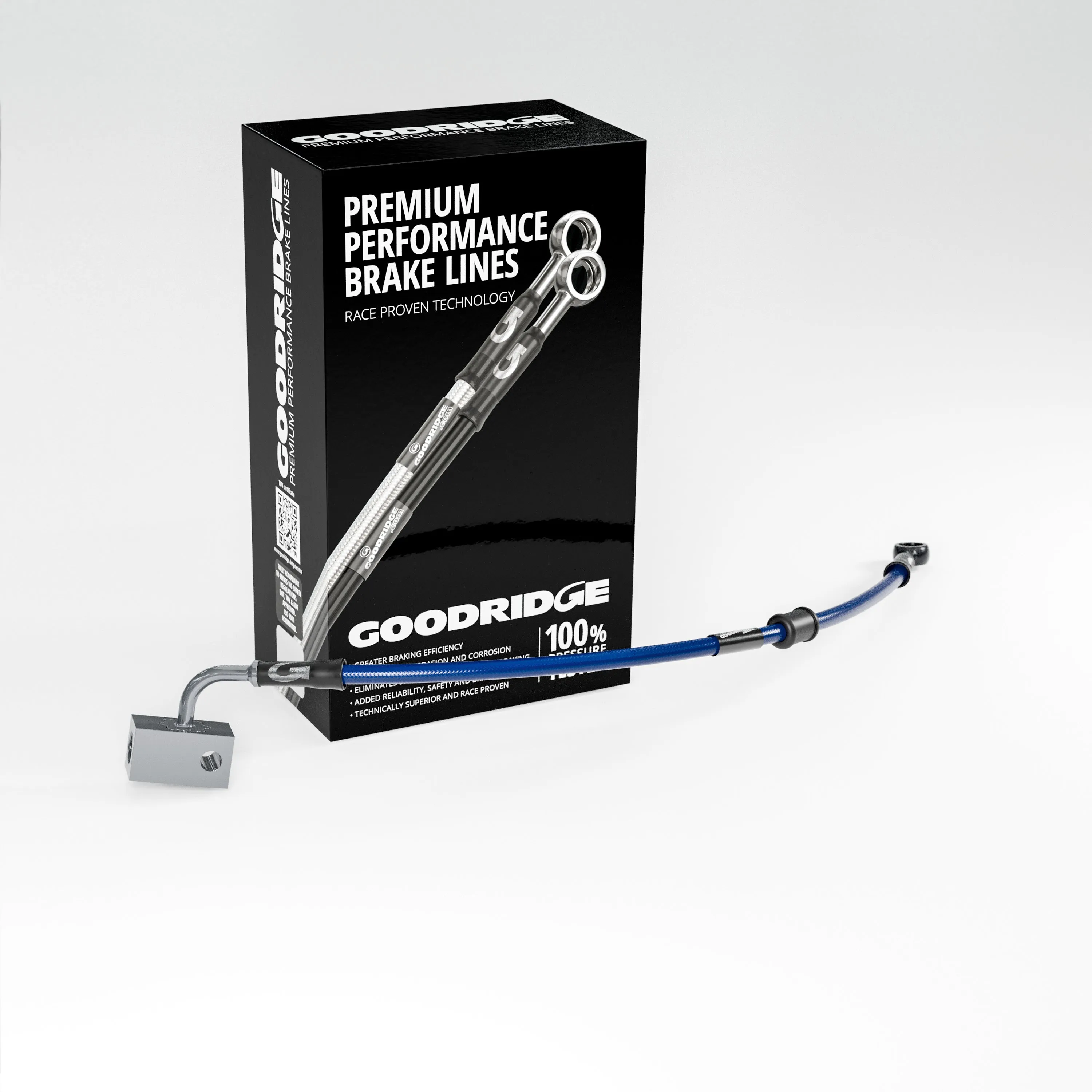 BRAKE HOSE KIT FOR HONDA MSX125 GROM ABS 17-20