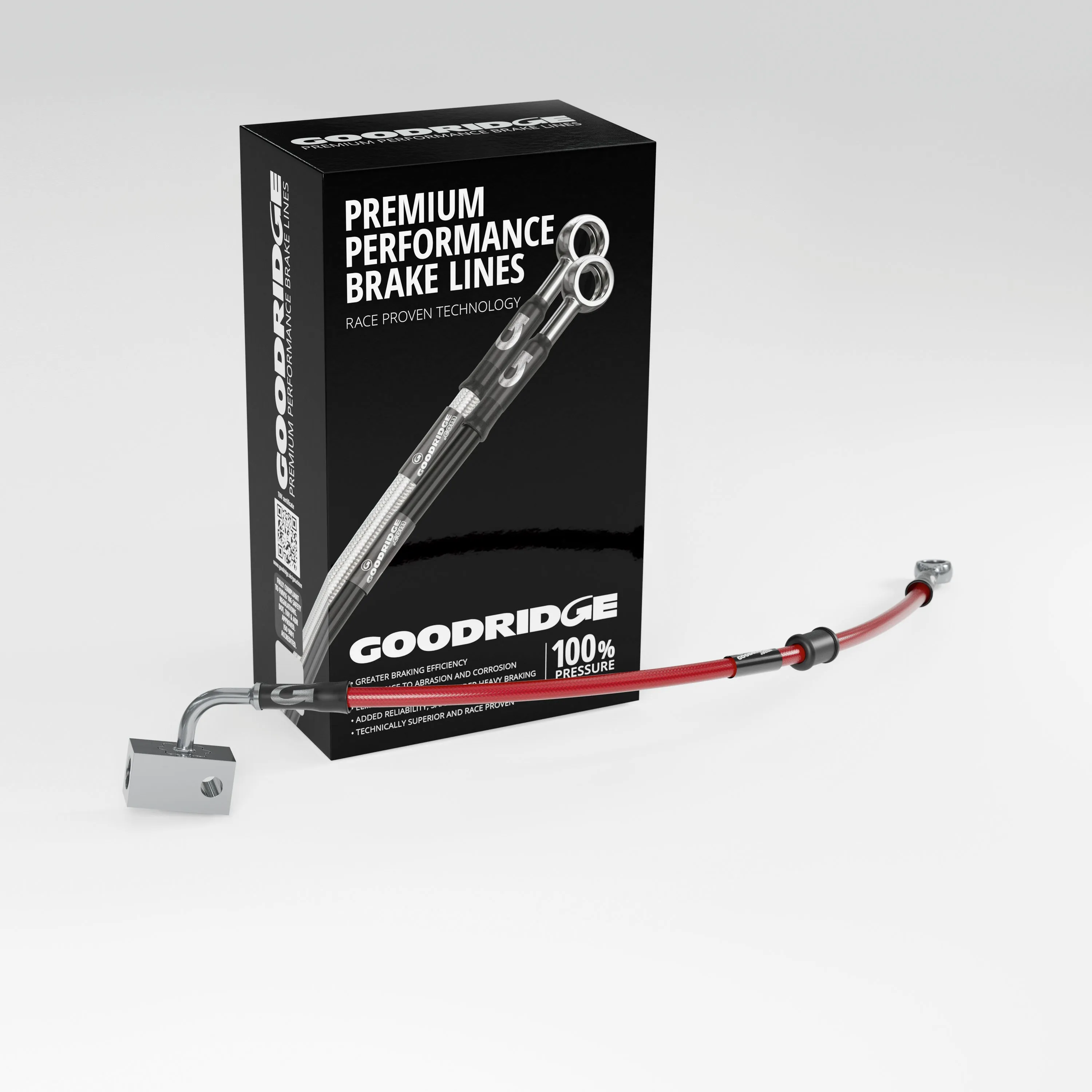 BRAKE HOSE KIT FOR HONDA MSX125 GROM ABS 17-20