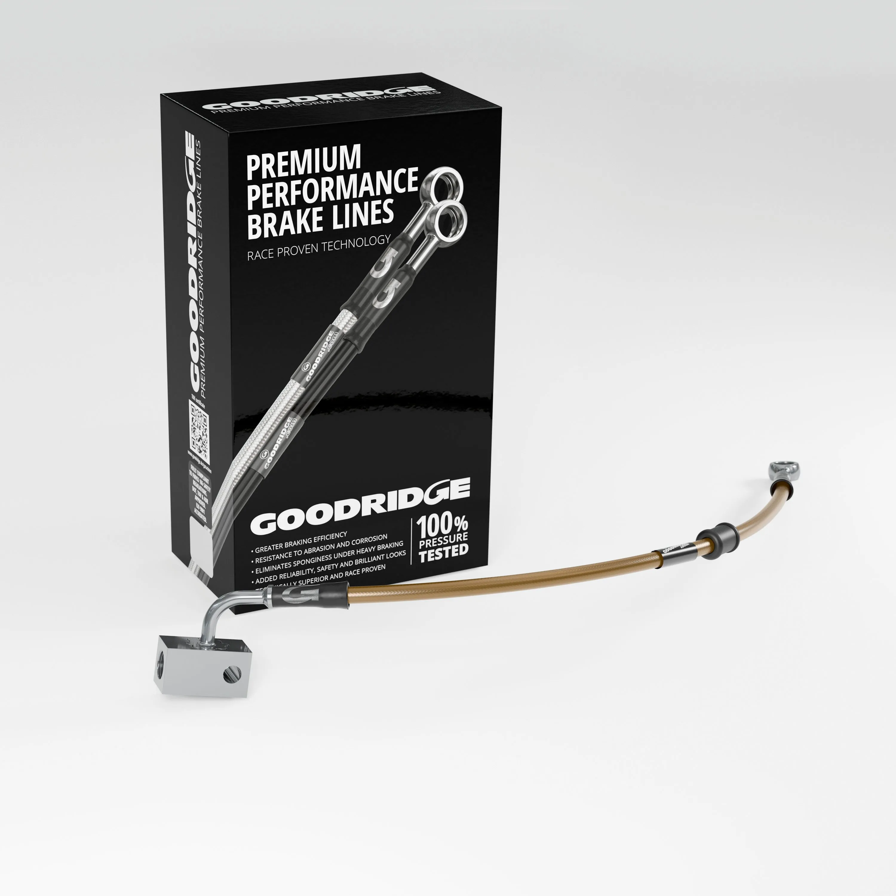 BRAKE HOSE KIT FOR HONDA MSX125 GROM ABS 17-20