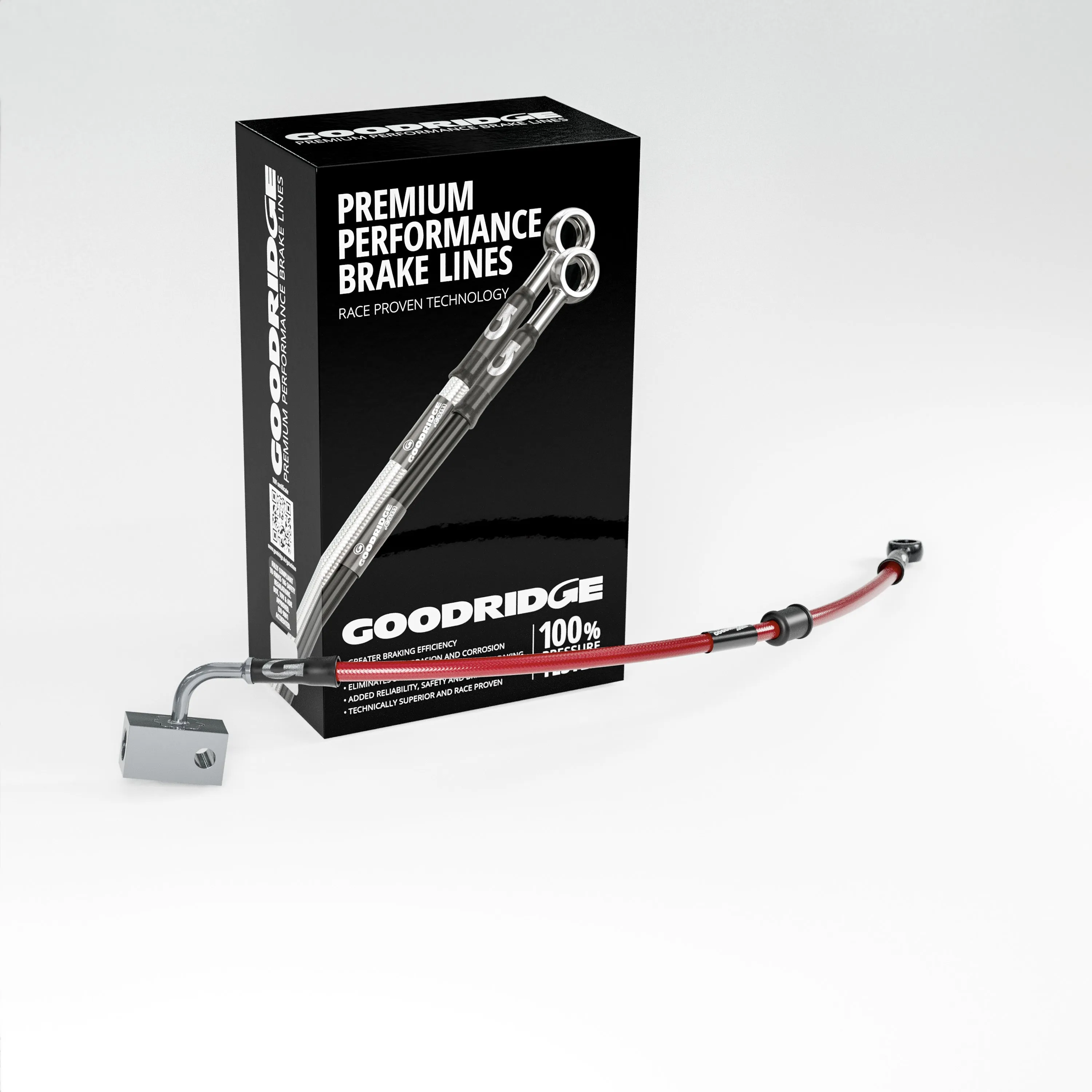 BRAKE HOSE KIT FOR HONDA MSX125 GROM ABS 17-20