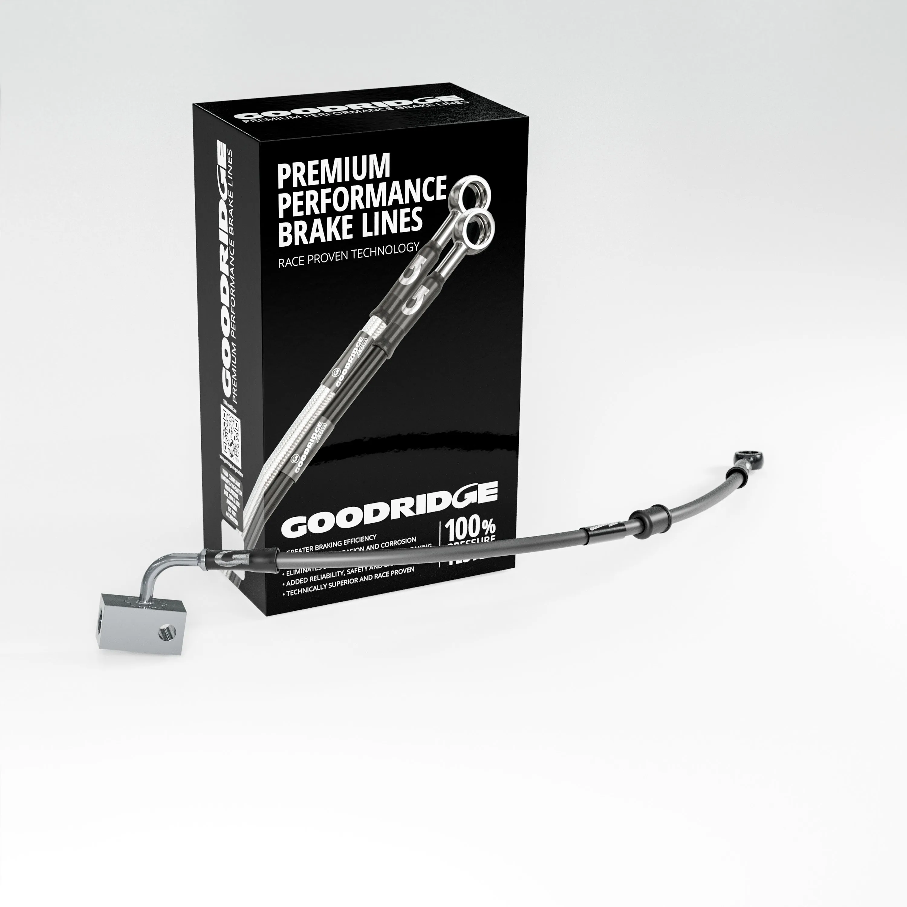 BRAKE HOSE KIT FOR HONDA MSX125 GROM ABS 17-20