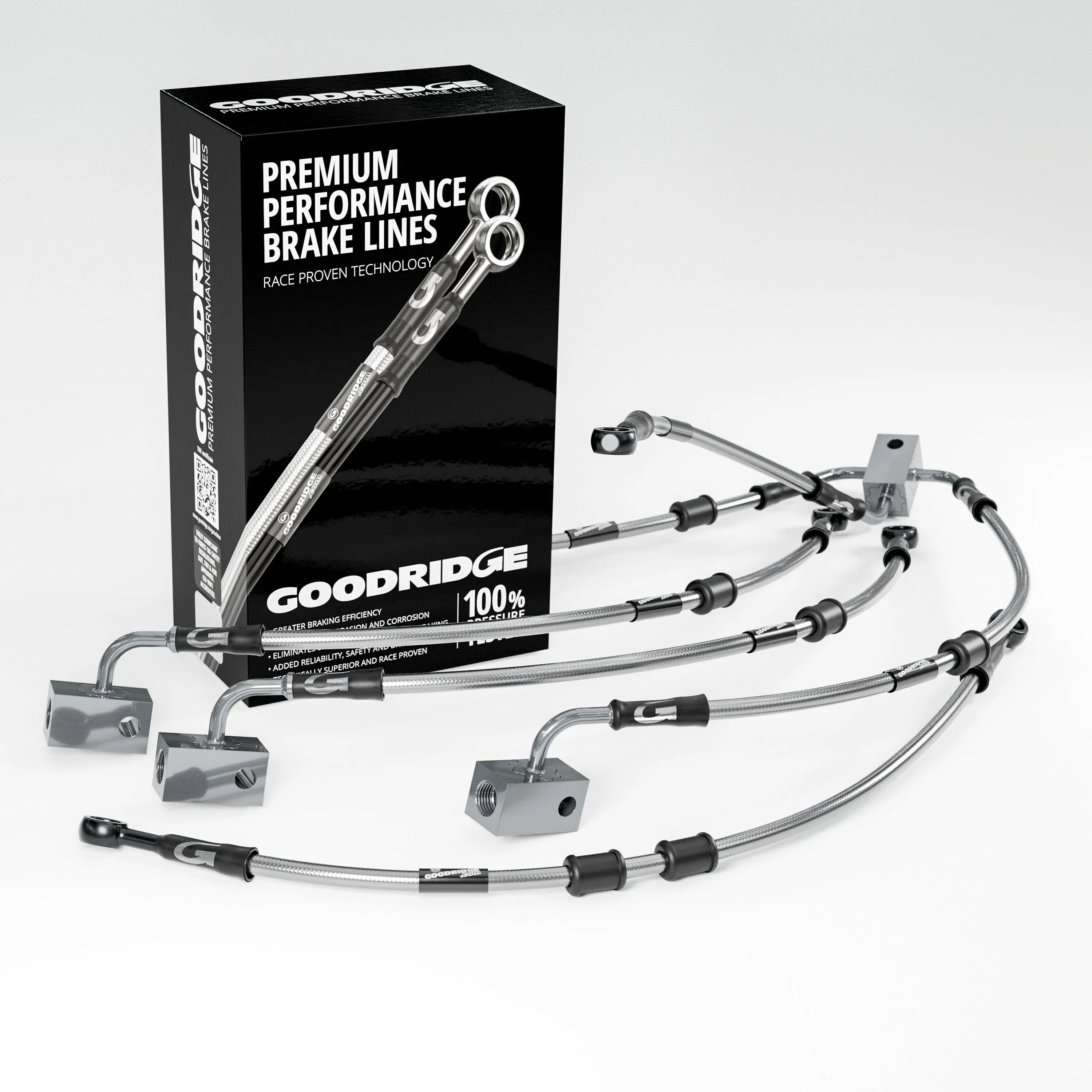 BRAKE HOSE KIT FOR HONDA VFR800X CROSSRUNNER ABS 11-14