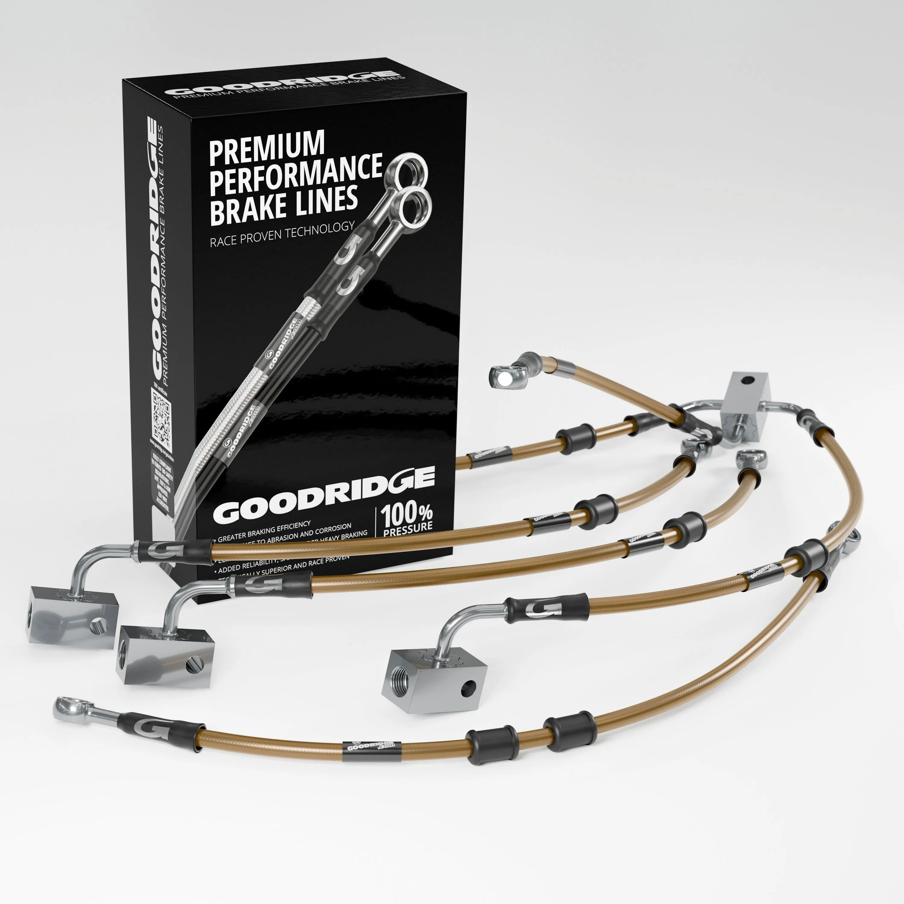 BRAKE HOSE KIT FOR HONDA VFR800X CROSSRUNNER ABS 11-14