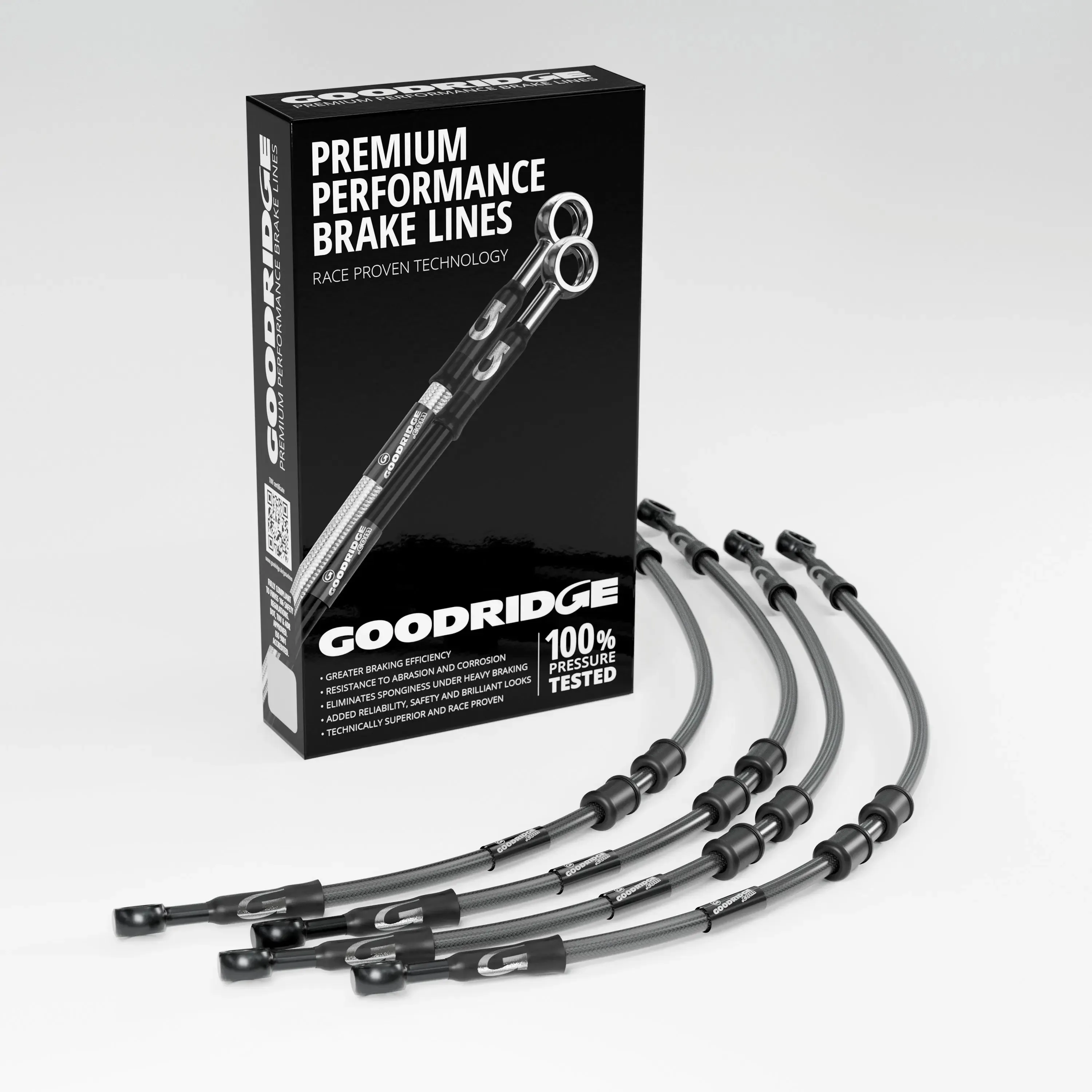 BRAKE HOSE KIT FOR MOTO GUZZI V65/V65SP/V65ST 84-91