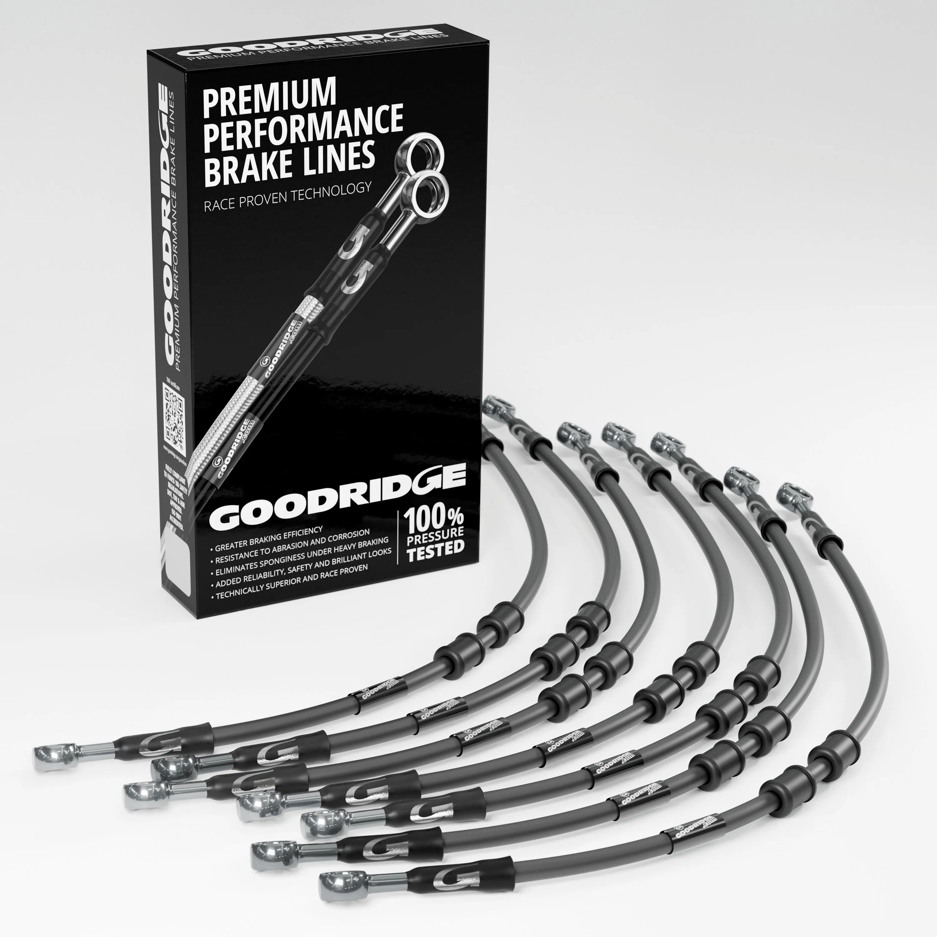 BRAKE HOSE KIT FOR YAMAHA XJ6   XJ6 DIVERSION   XJ6 SP 09-16