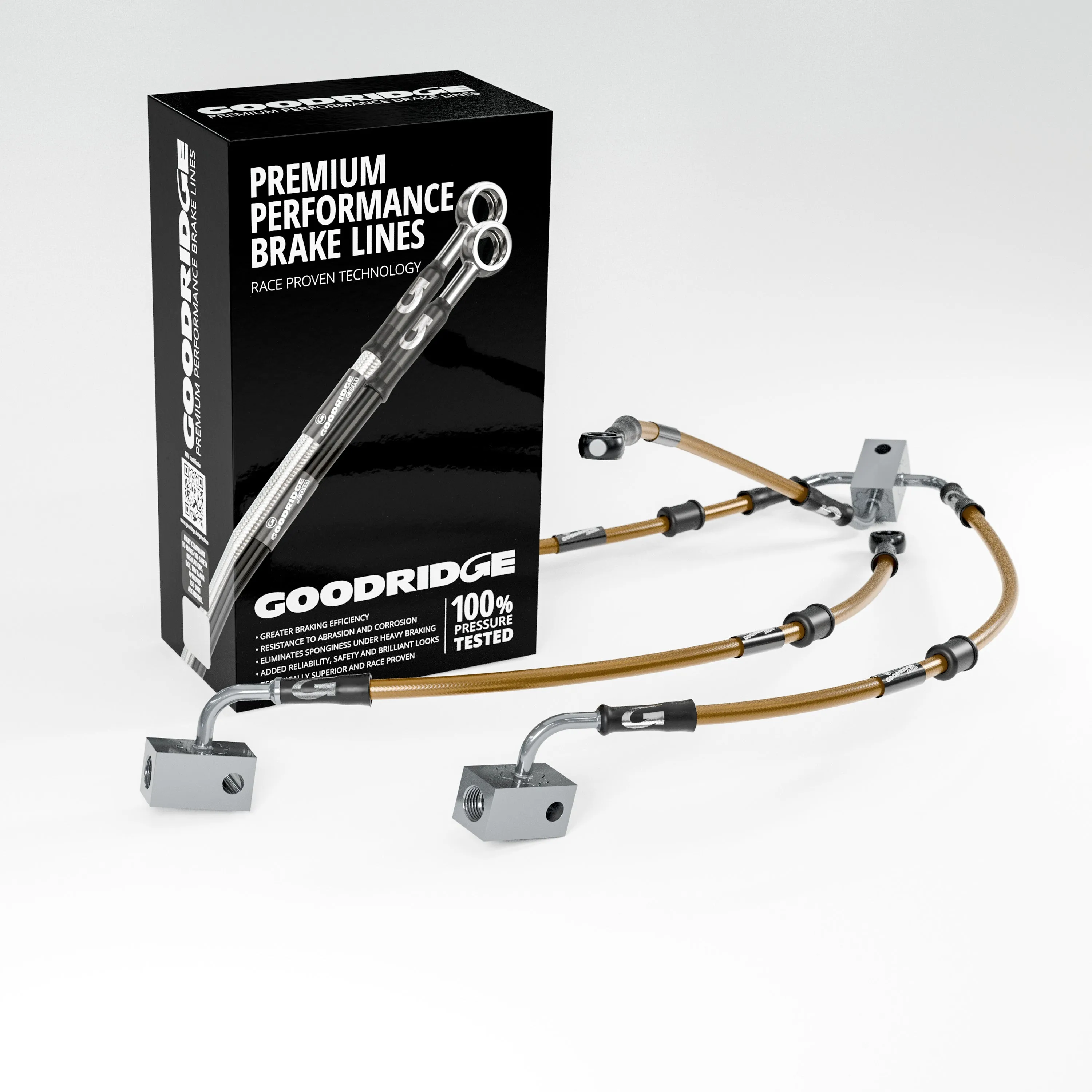 BRAKE HOSE KIT FOR YAMAHA XSR700 ABS 16-17