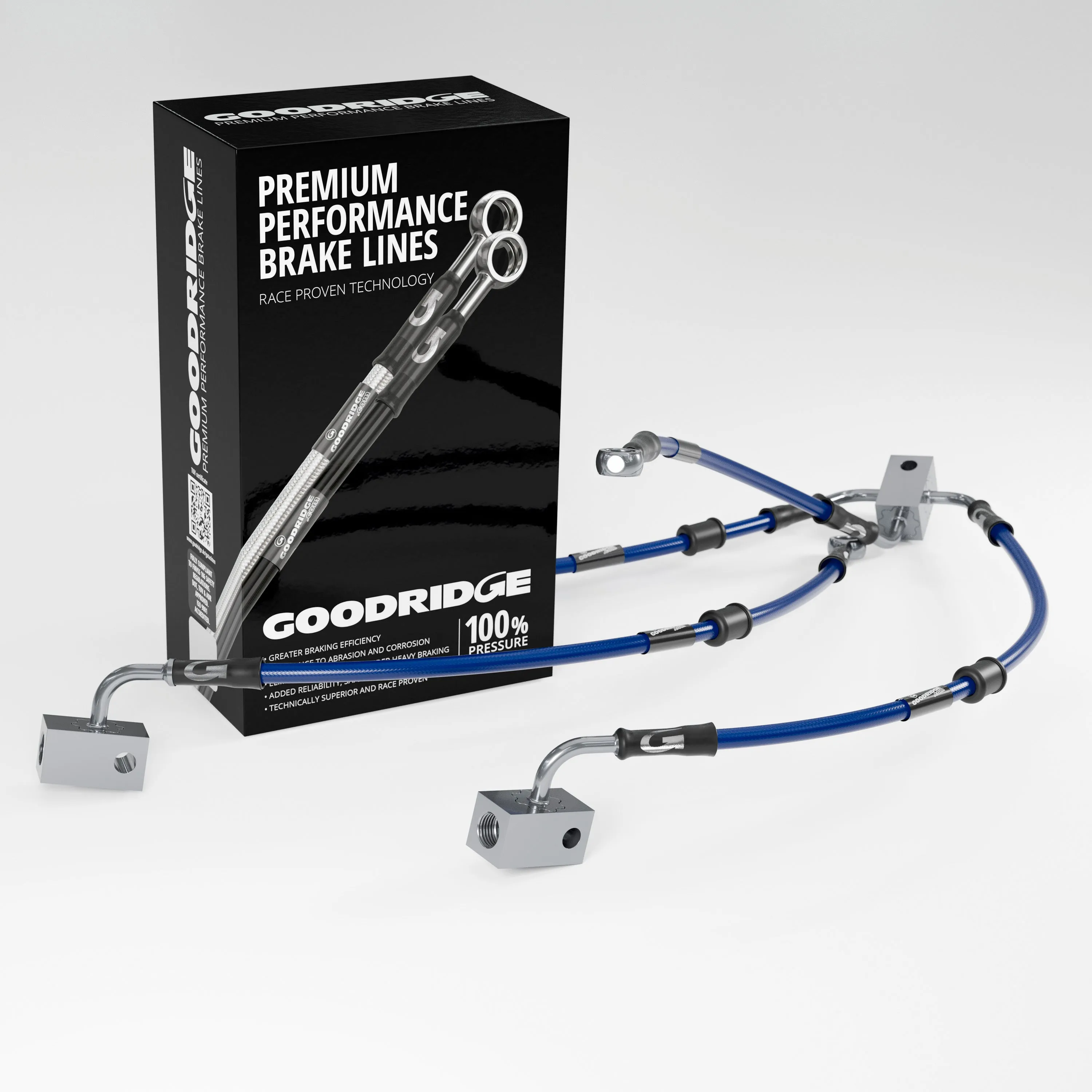 BRAKE HOSE KIT FOR YAMAHA XSR700 ABS 16-17
