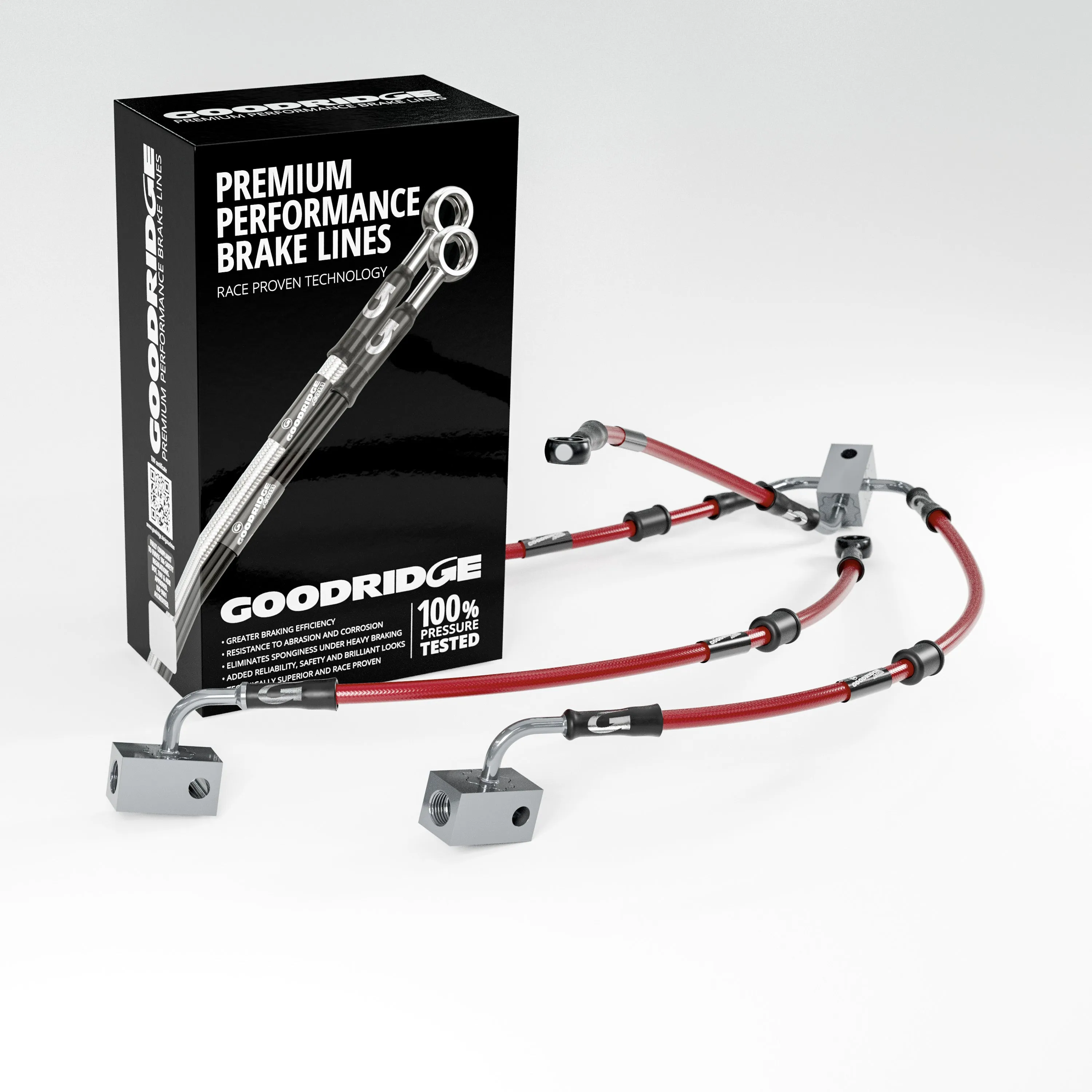 BRAKE HOSE KIT FOR YAMAHA XSR700 ABS 16-17