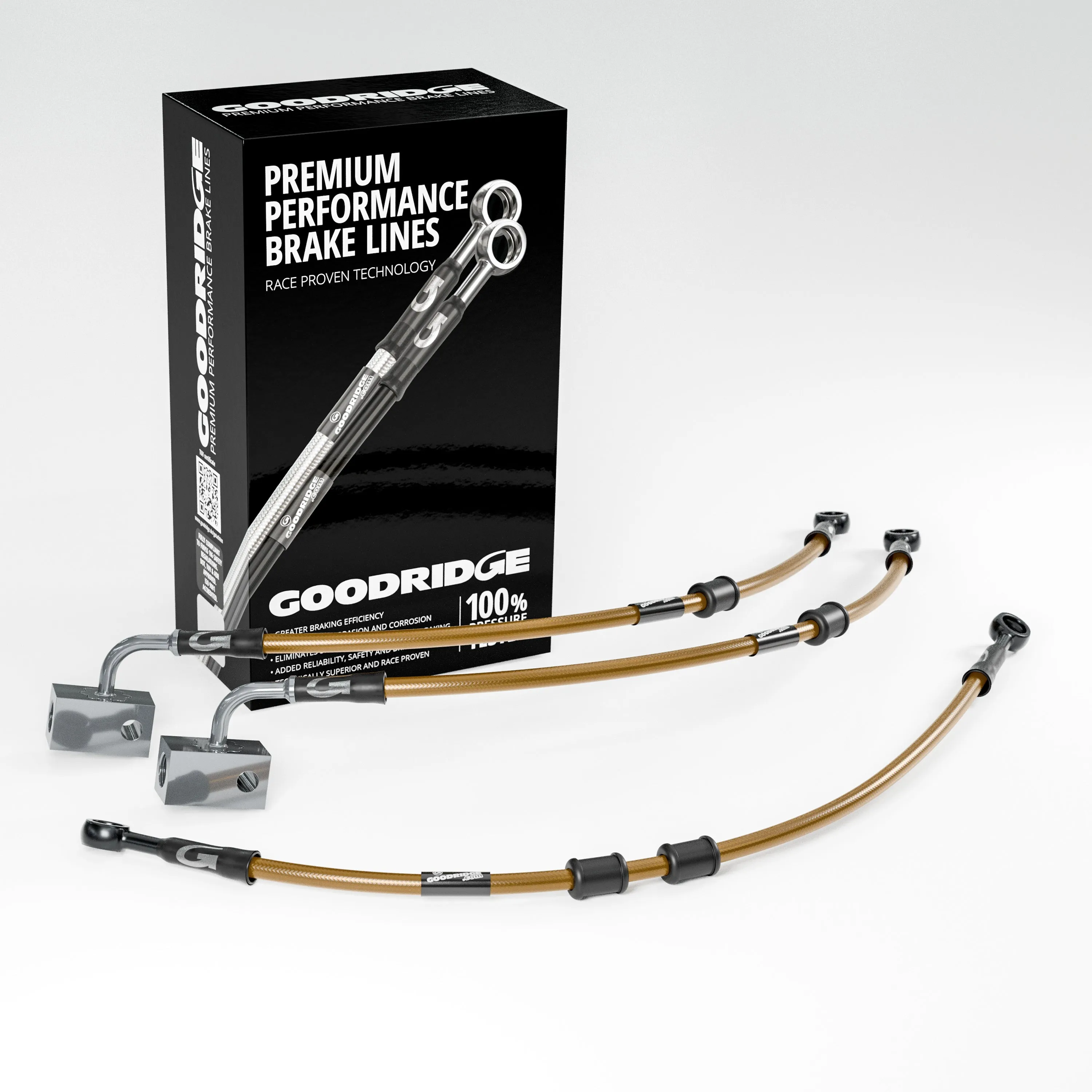 BRAKE HOSE KIT FOR YAMAHA XSR700 ABS 16-17