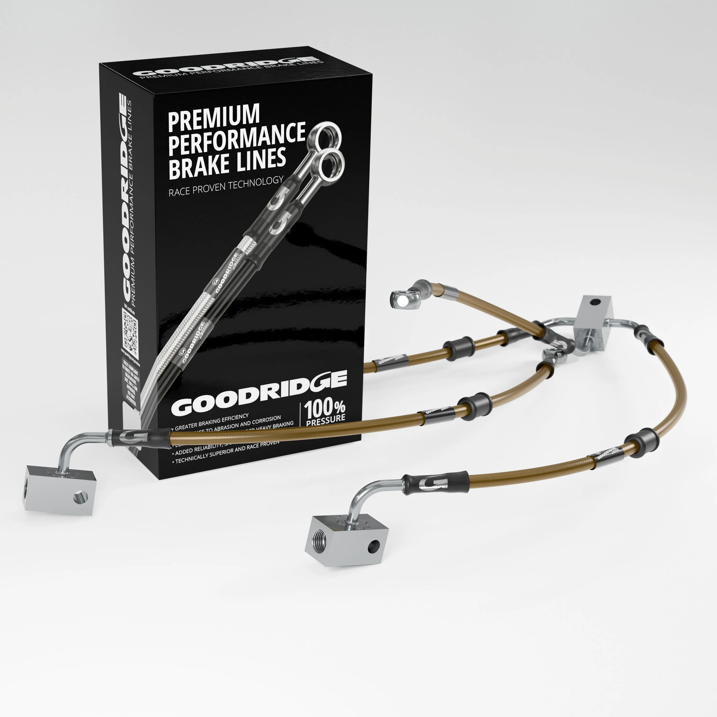 BRAKE HOSE KIT FOR YAMAHA XSR700 ABS 16-17
