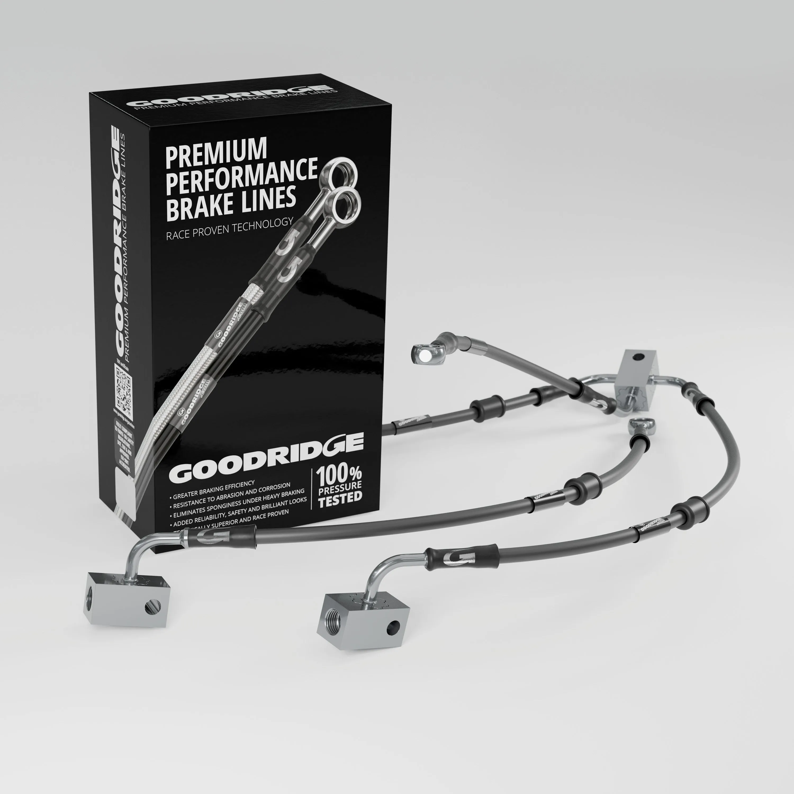 BRAKE HOSE KIT FOR YAMAHA XSR700 ABS 16-17