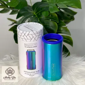 Brumate HOPSULATOR SLIM | RAINBOW TITANIUM (12OZ SLIM CANS)