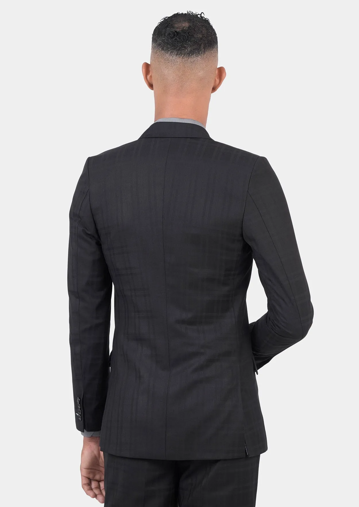 Bryant Black Check Suit