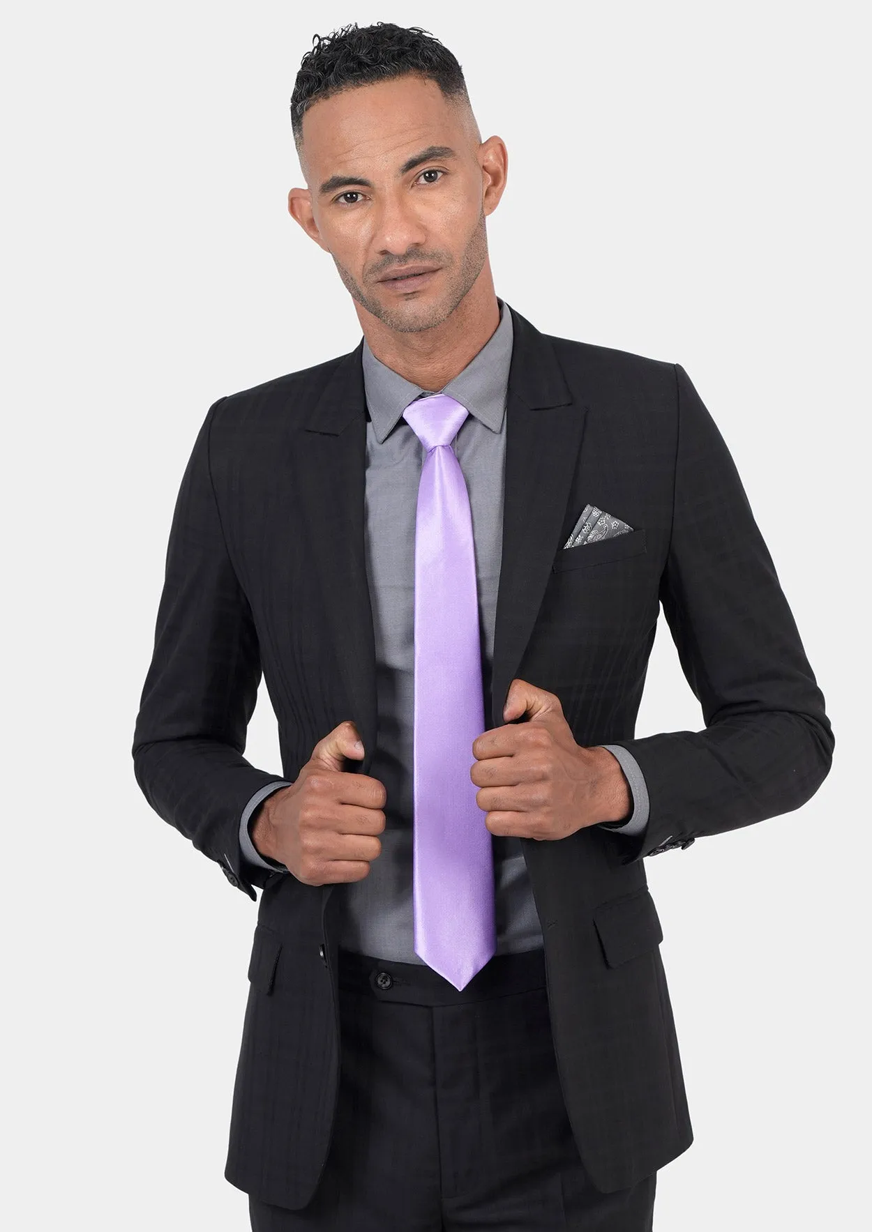 Bryant Black Check Suit