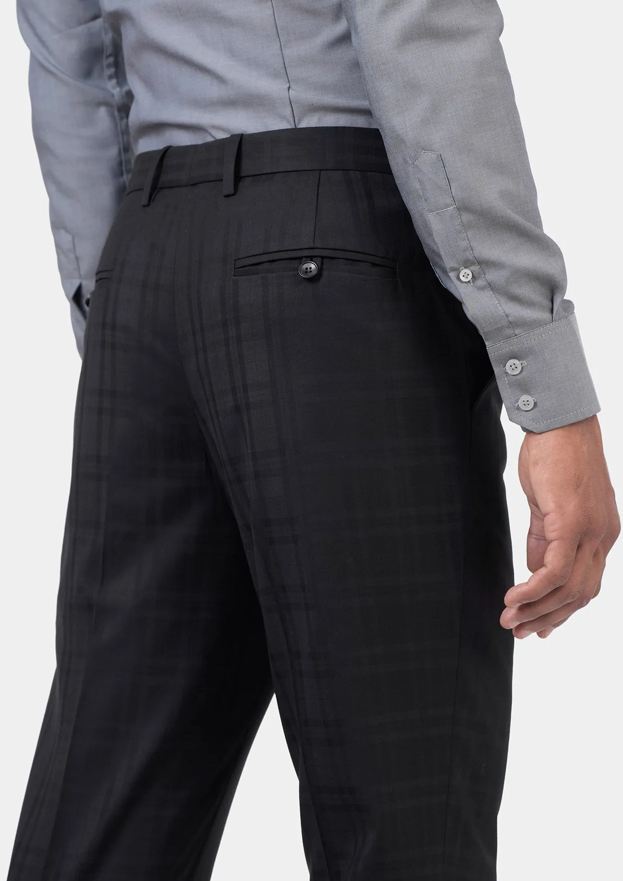 Bryant Black Check Suit