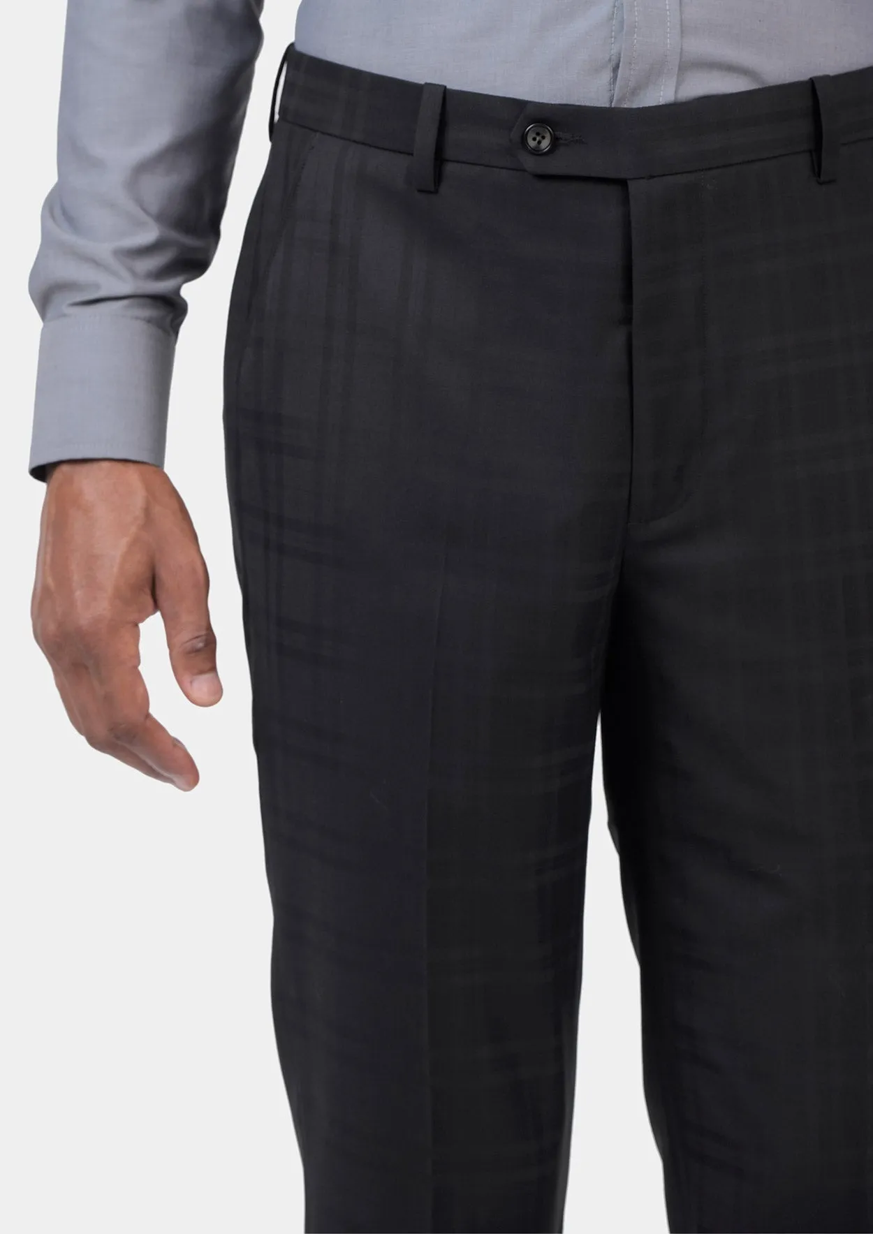 Bryant Black Check Suit