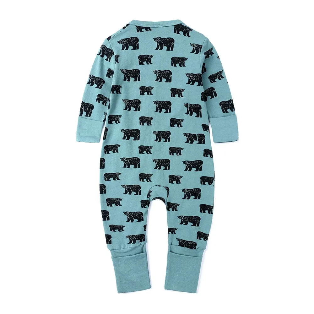 Buddy Bear Zip Sleepsuit