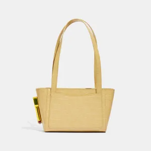 Burn Tote in Butter Croc