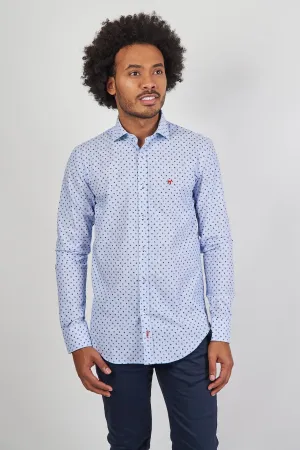 Camisa Lino Estrellas Slim Fit